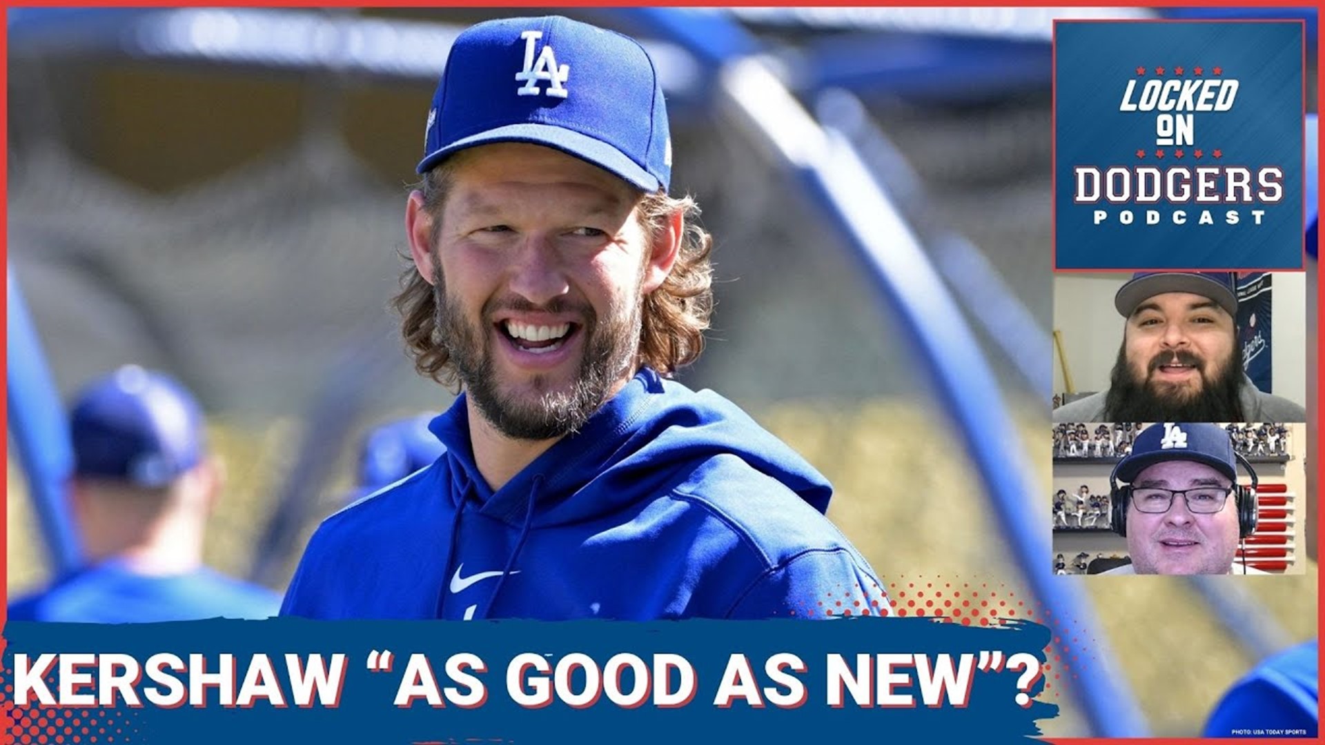 Clayton Kershaw was at Camelback Ranch on Thursday getting his physical done and spoke to the media.