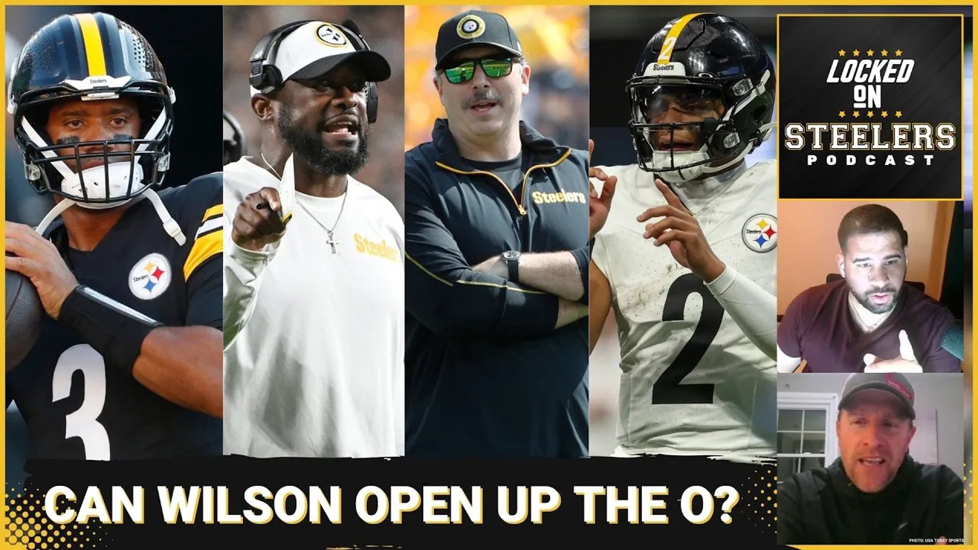 The Pittsburgh Steelers will most likely have both Russell Wilson and Justin Fields practice as QB1 ahead of playing the New York Jets.