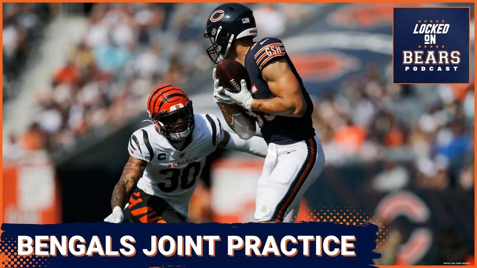 The Chicago Bears won't face any Cincinnati Bengals starters in their preseason game on Saturday, so their joint practice on Thursday will be the more important test
