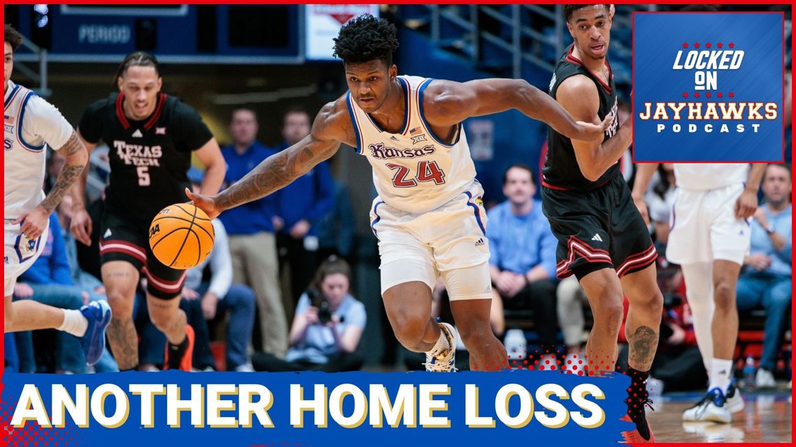 Kansas Jayhawks Crumble at Home AGAIN, Wasting KJ Adams Outbreak in Loss to Texas Tech Red Raiders | whas11.com