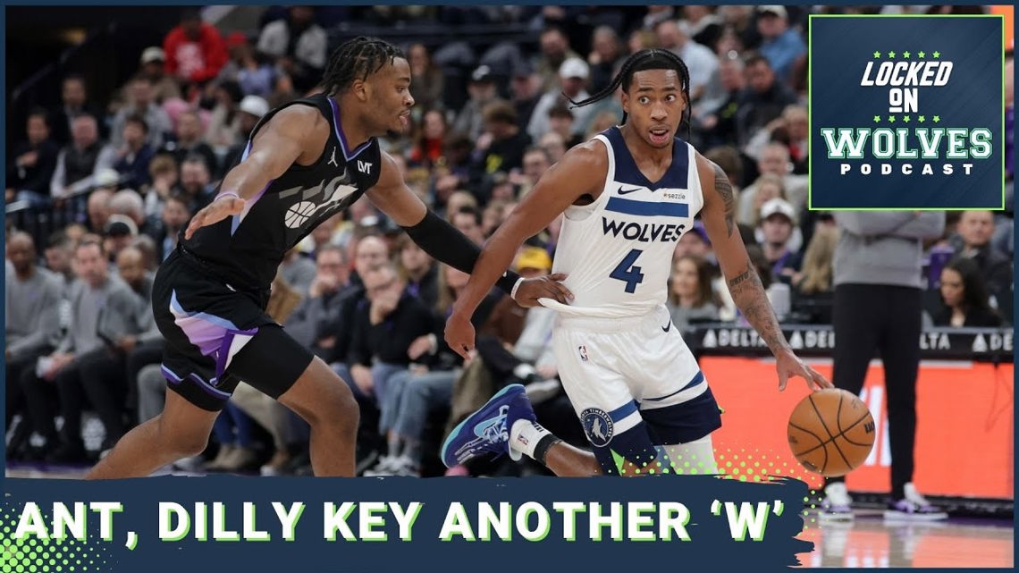 Minnesota Timberwolves surge past Utah Jazz behind Anthony Edwards ... and Rob Dillingham! | whas11.com