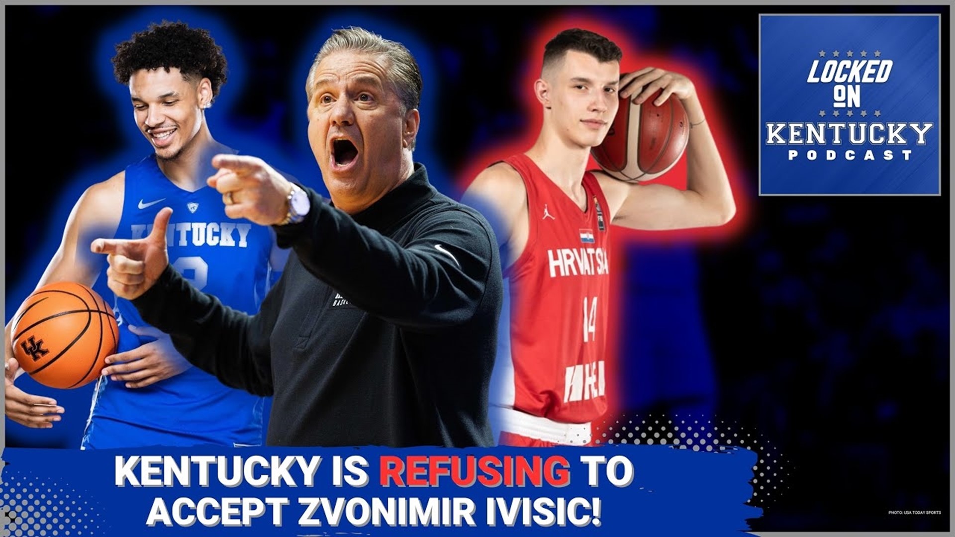 Kentucky Basketball's efforts to bring Zvonimir Ivisic onto campus are currently facing an unexpected hurdle.