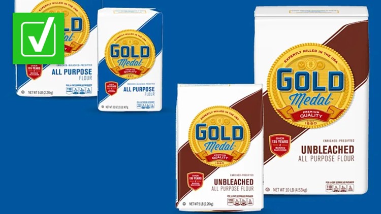 Yes, there is a recall for some Gold Medal all-purpose flour products