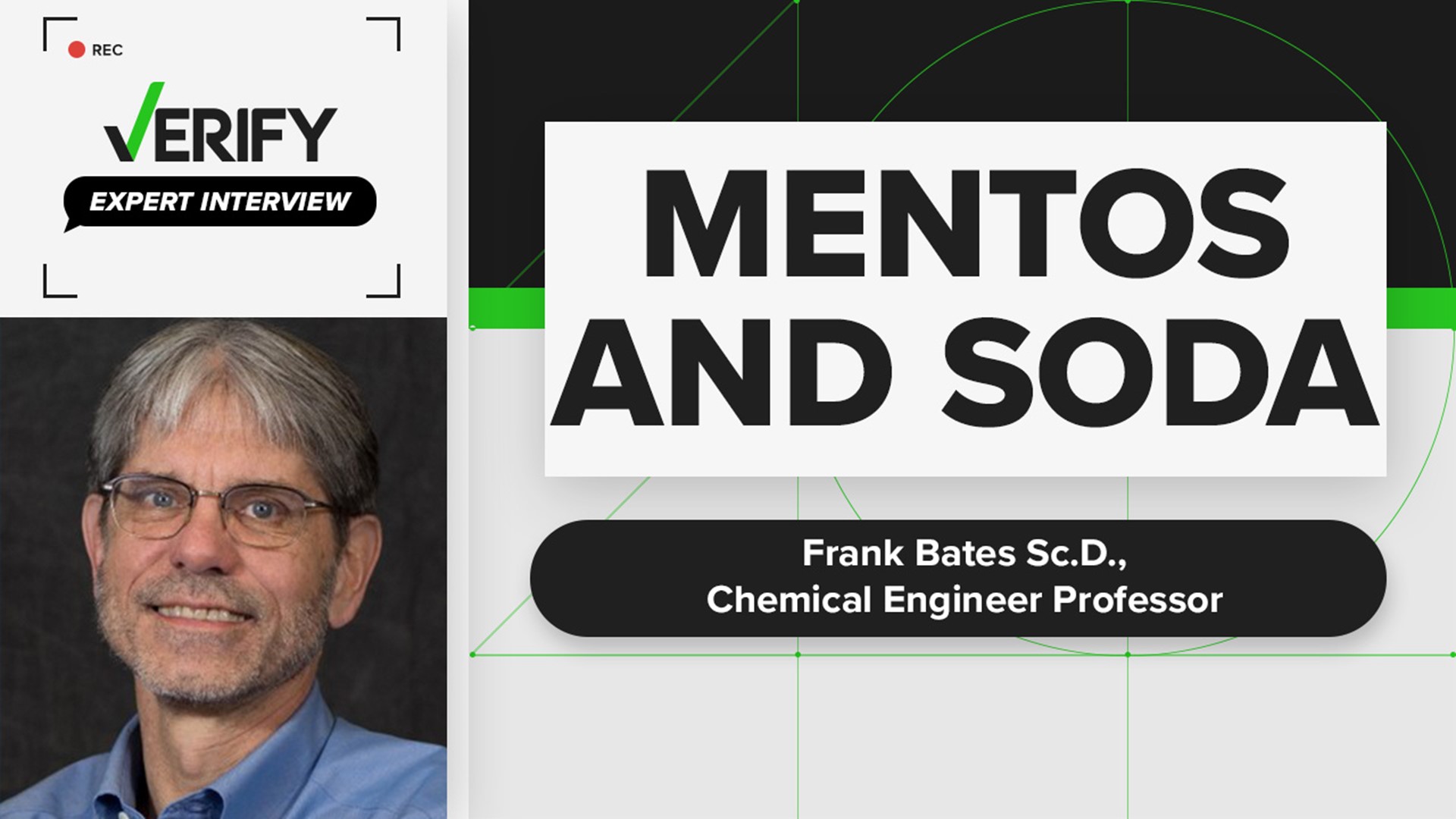 VERIFY spoke with Frank Bates, a chemical engineer professor, to explain the phenomenon behind putting Mentos in soda.