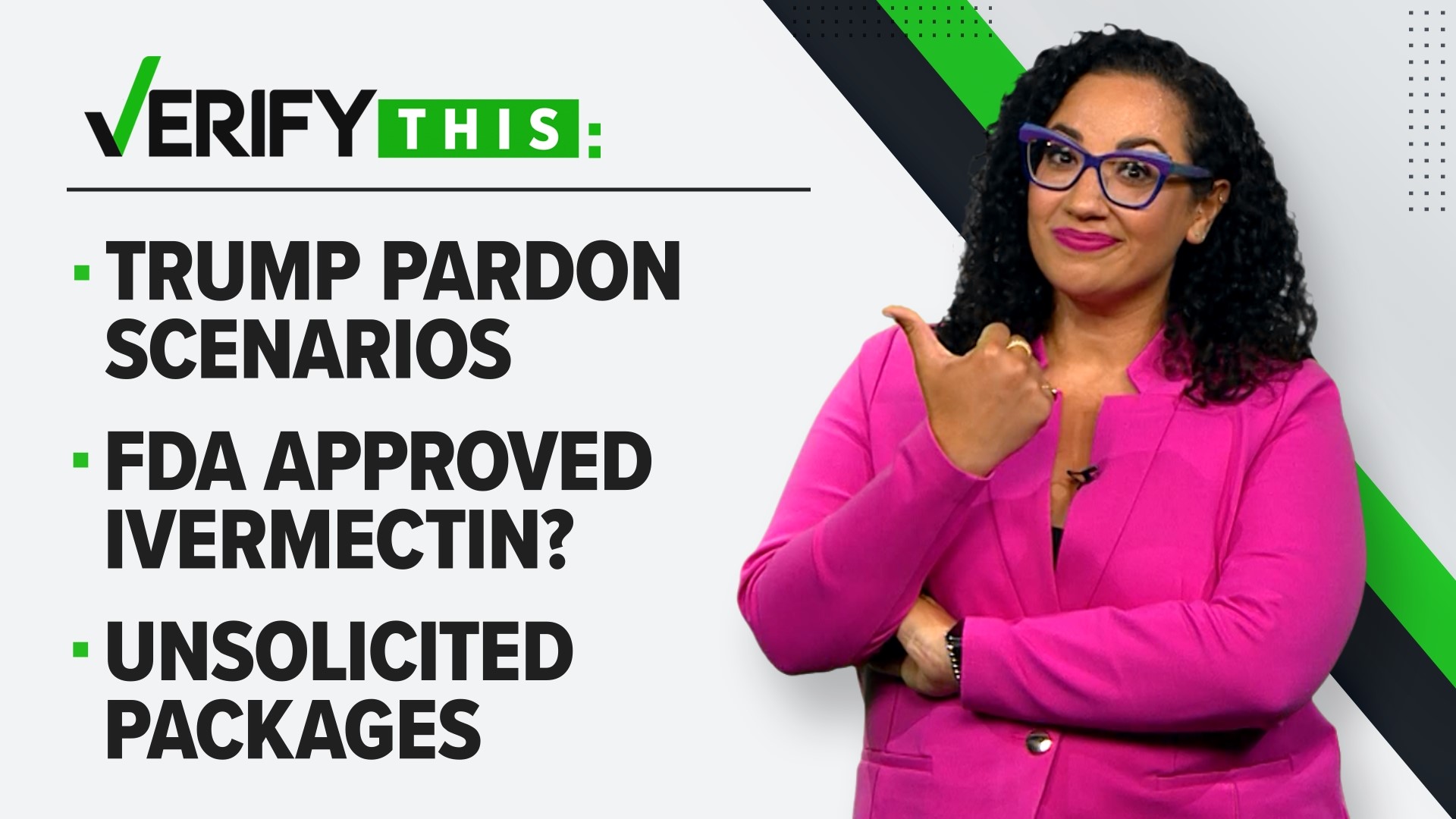 In this week's episode we look at Trump pardon scenarios, if it's legal to keep packages you get that you didn't order and an update on Parent Plus Loan forgiveness