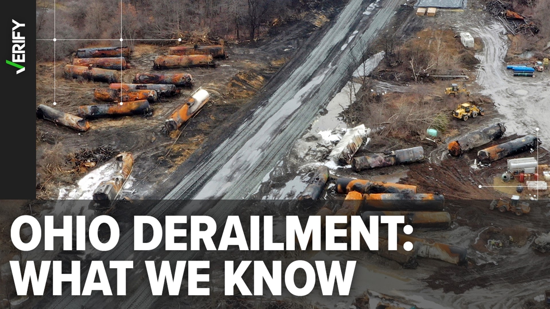 A train carrying toxic chemicals derailed near East Palestine, Ohio. Here's what we know as fact, and what's unconfirmed rumor.