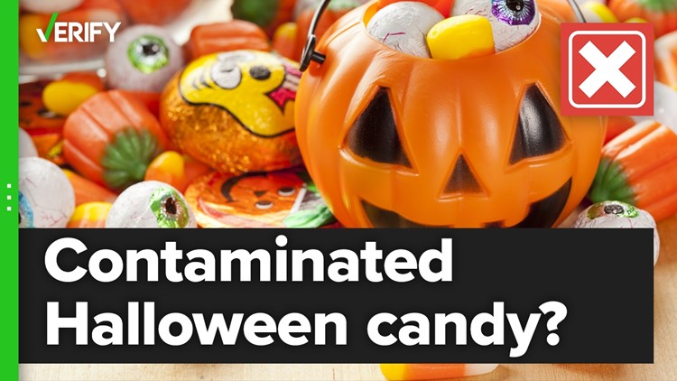 Fact-checking if legitimate reports of contaminated Halloween candy are common