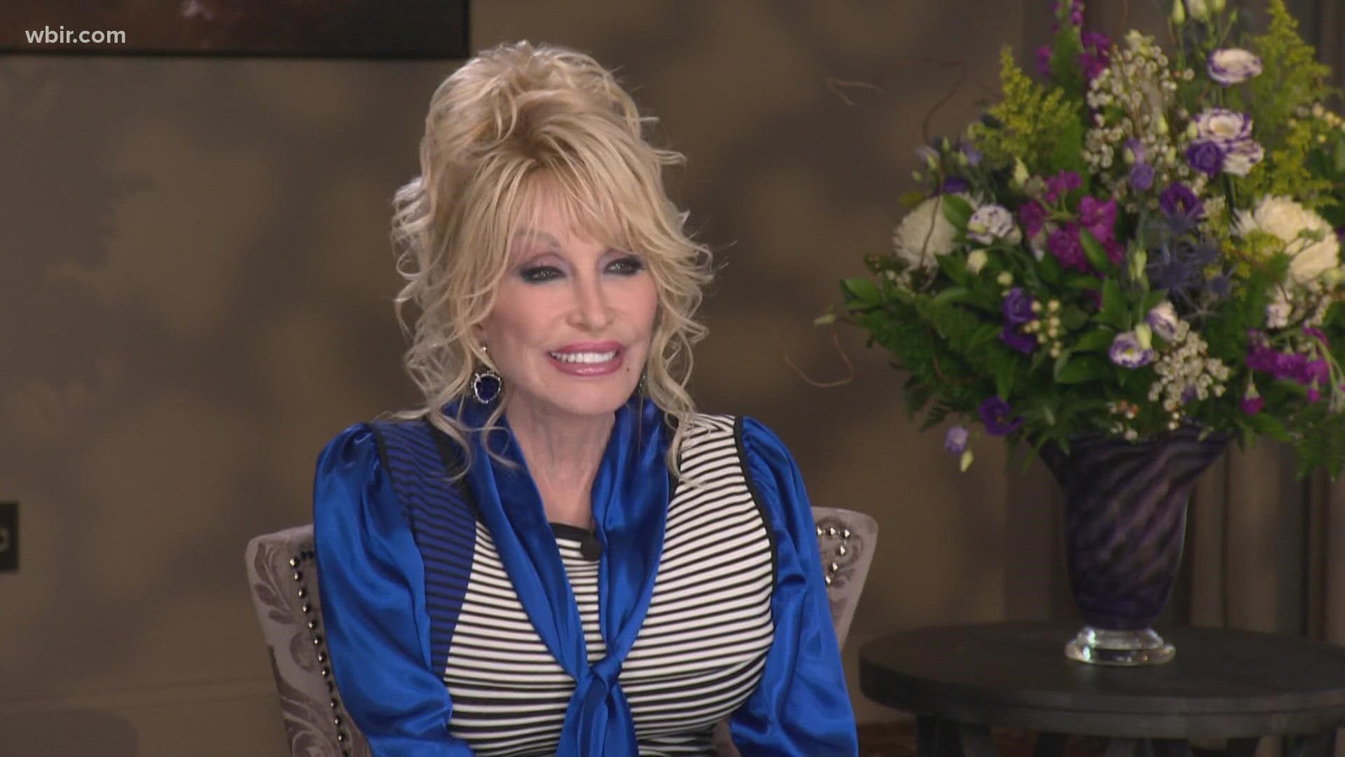 Dolly Parton paid a visit to her theme park, Dollywood, for the first time since 2019 for its 37th season.