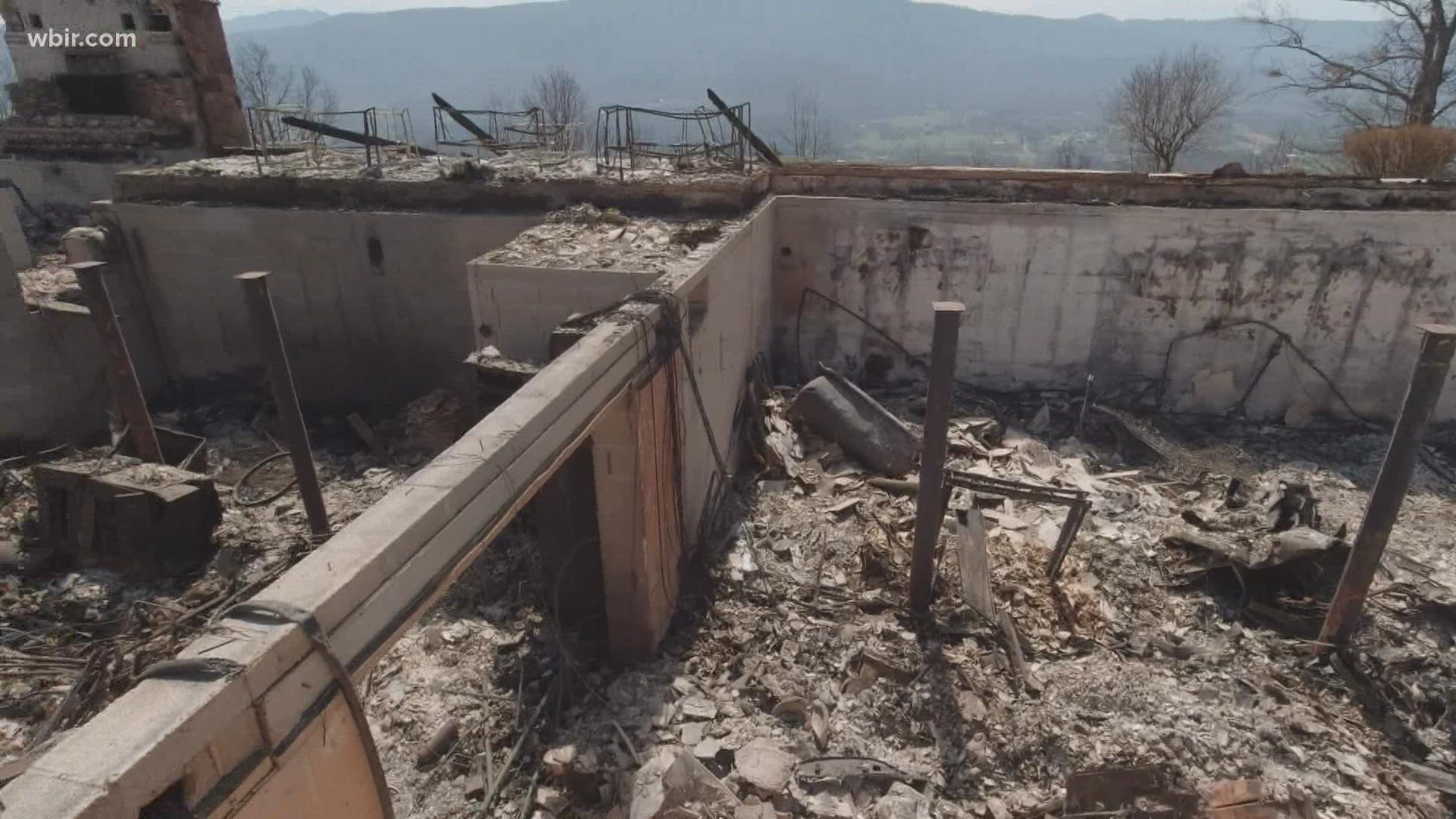 Now that the blaze is almost fully contained, Sevier Countians are assessing the extent of damager from the Hatcher Mountain fire.