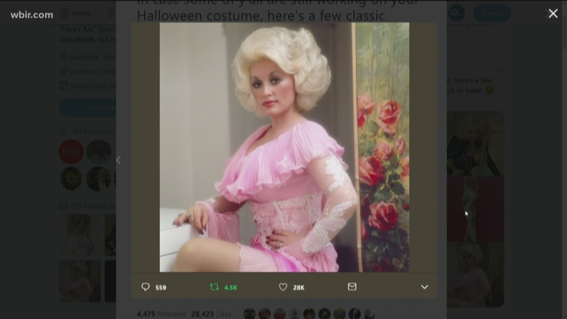 It takes a lot of money to look this cheap... a famous Dolly quote. But really.... it takes a lot of work to put together a costume like this. We called in The Costume Designer, Kelli Dieter, who has handmade hundreds of costumes over the years for people