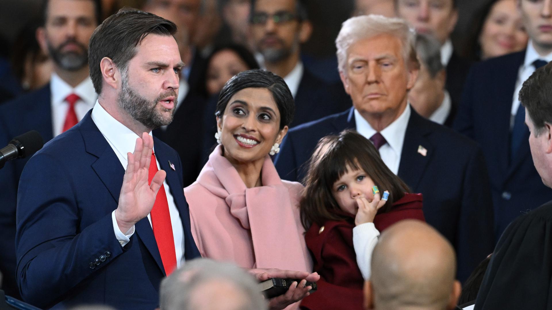 J.D. Vance gets sworn in as Vice President of the United States | whas11.com