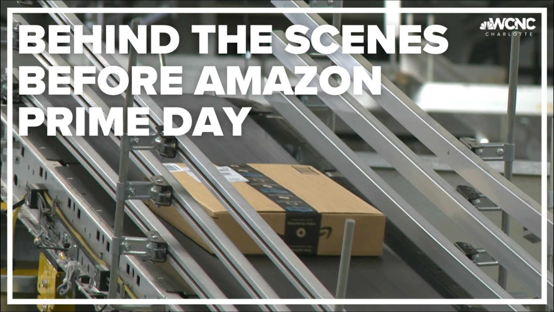 WCNC Charlotte's Briana Harper got a behind the scenes look at the process to buy, pack and deliver at Amazon