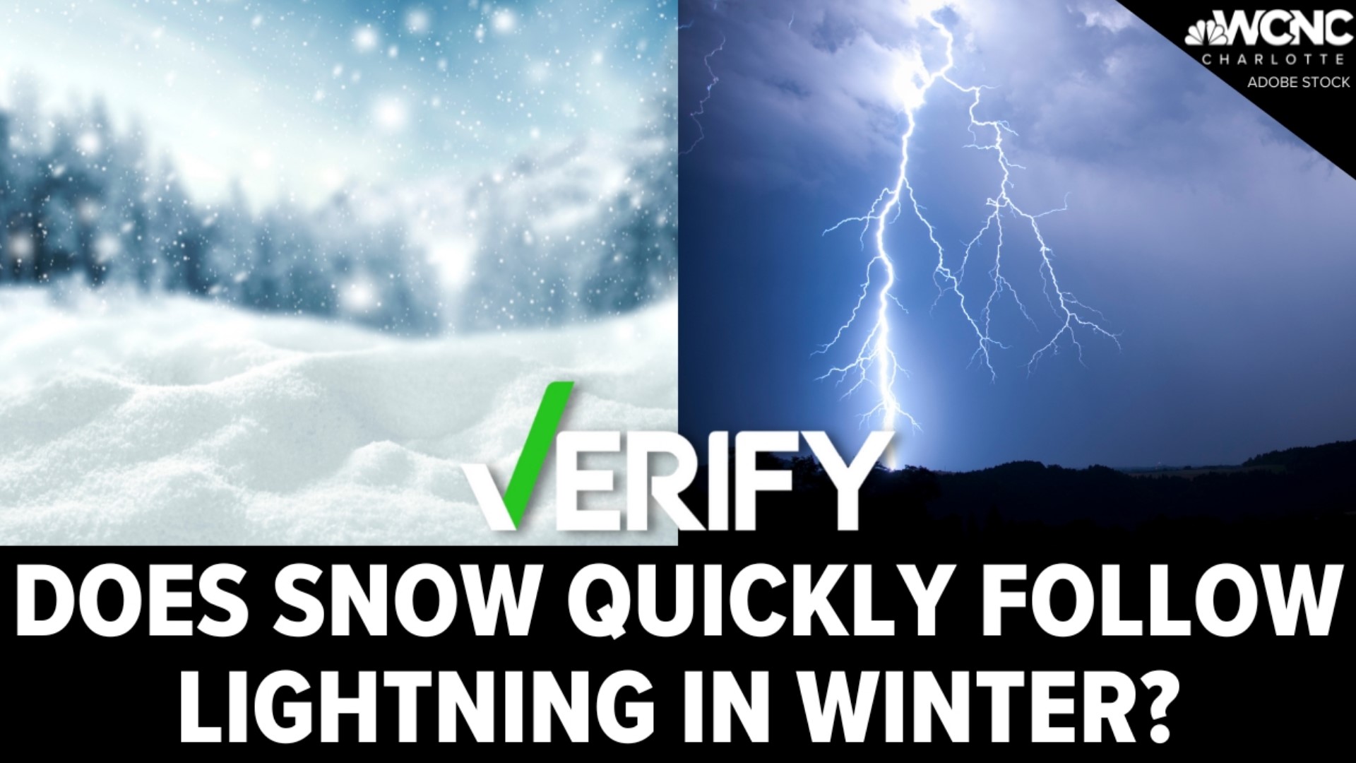 Numerous thunderstorms this winter have renewed the question about thunderstorms and snow.