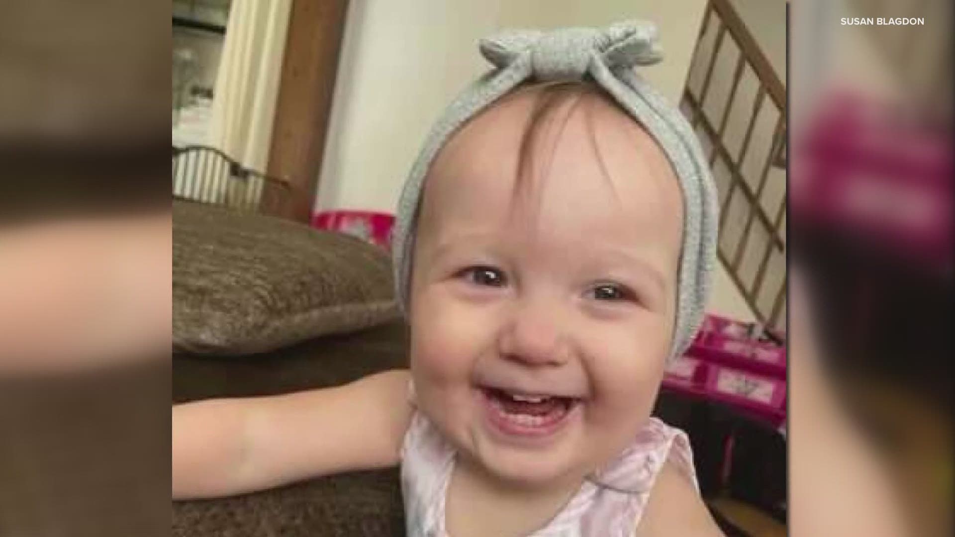 According to police, 19 month-old Raegan Blagdon suffered a traumatic brain injury due to lack of oxygen while she was at Lil' Beans Daycare in Windsor last month.