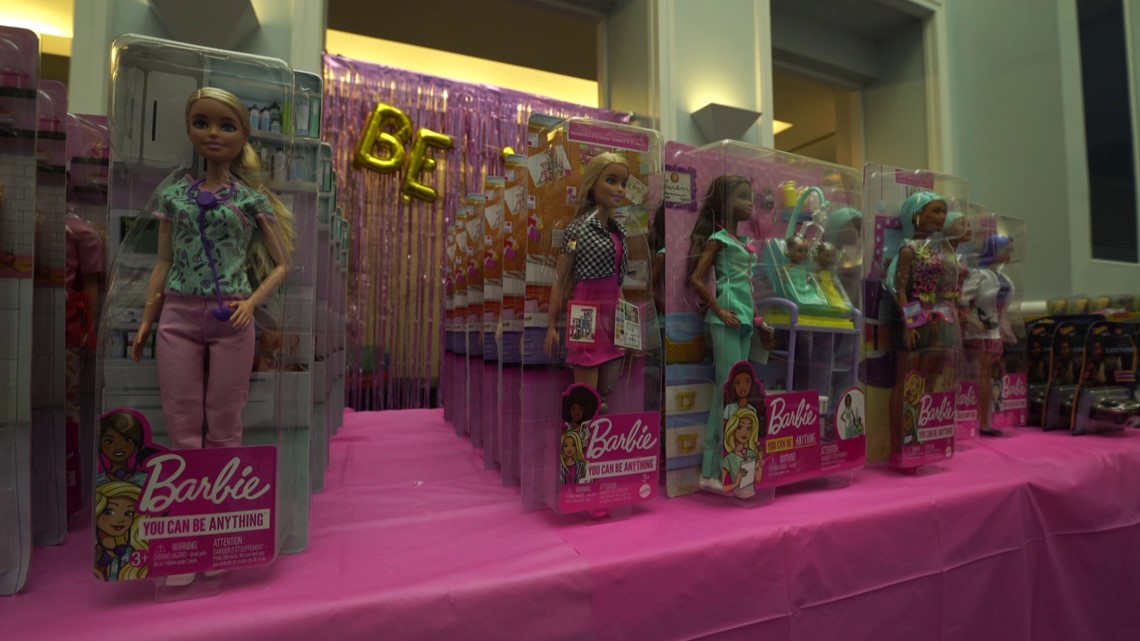 Athena Strand: Cook Children's hospital gifted Barbies - Vimarsana News