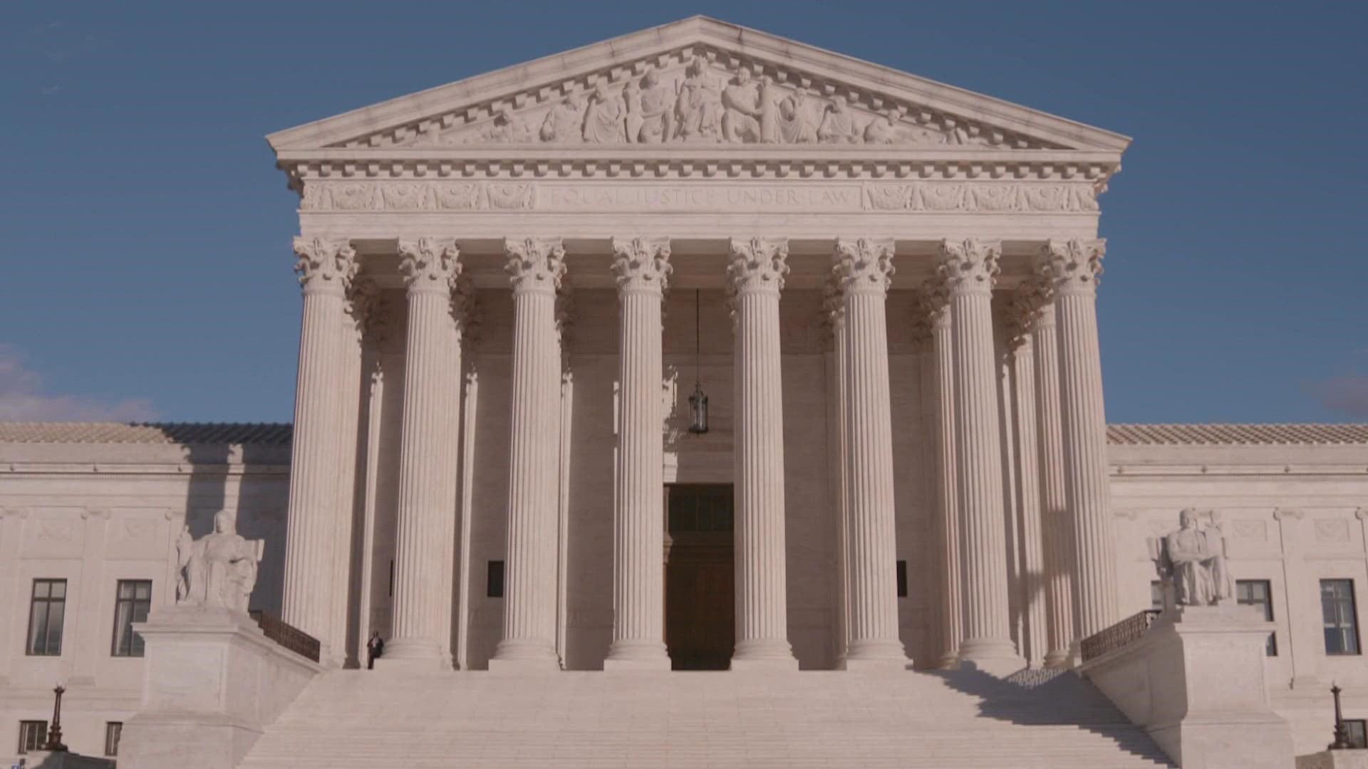 U.S. Supreme Court justices will hear two cases involving Texas.