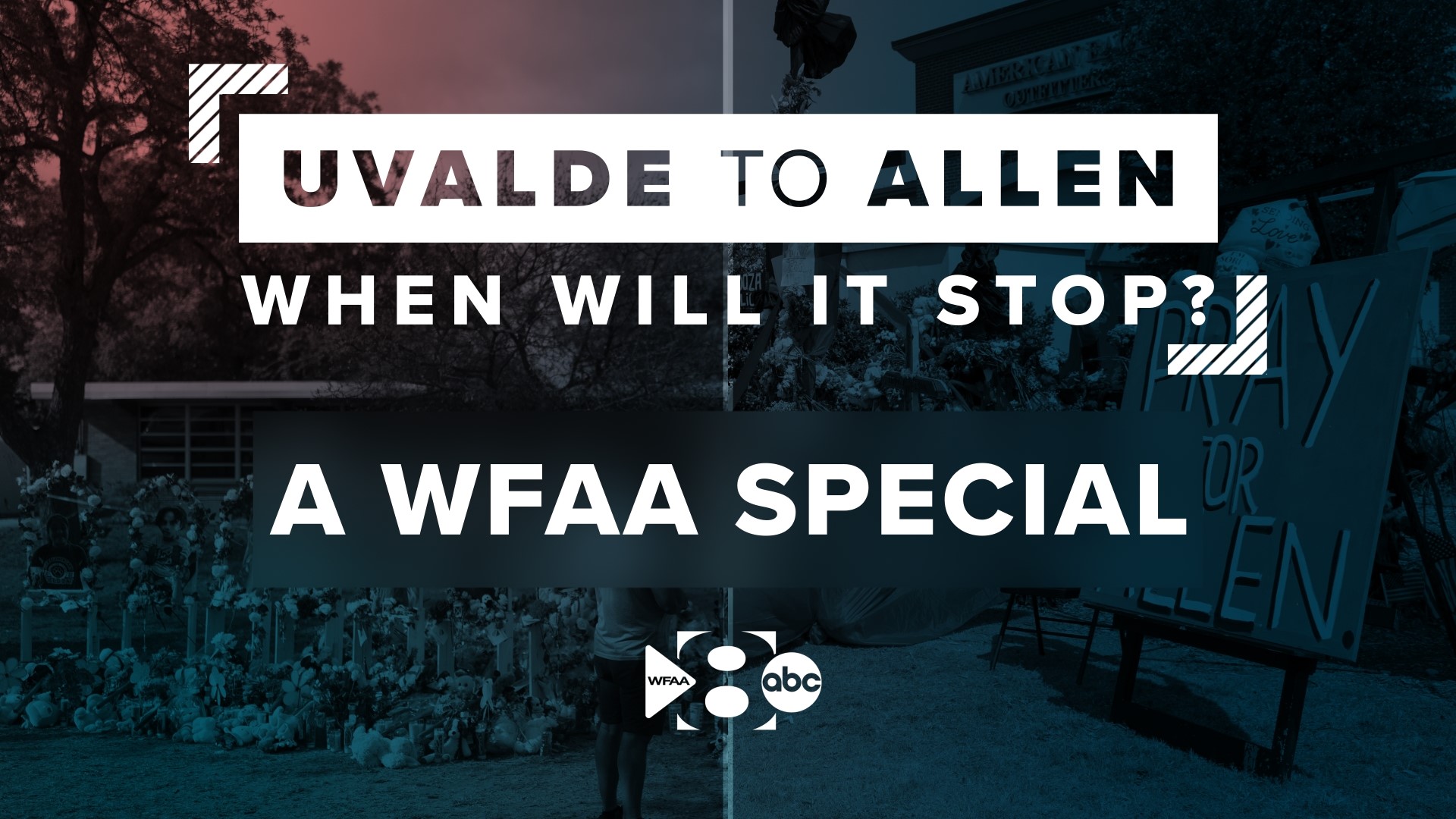 From Uvalde to Allen, multiple mass shootings have brought tragedy to Texas. On the one-year mark of the Robb Elementary school shooting, we ask when it will stop.