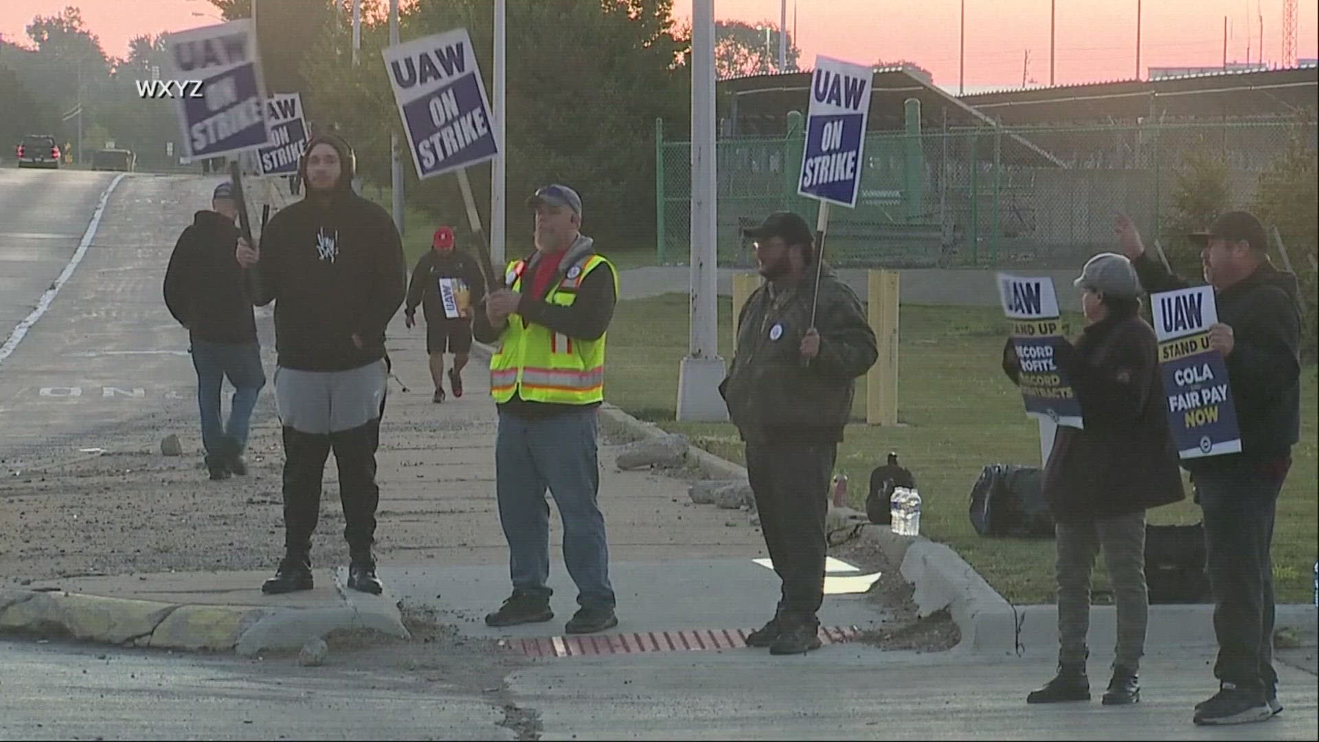 The strike is far different from those during previous UAW negotiations. Instead of going after one company, the union, is striking at all three.