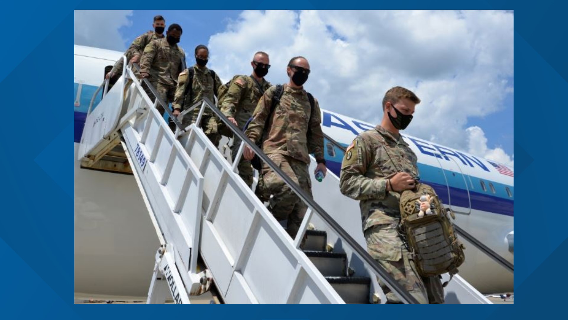 More than 120 North Carolina National Guard soldiers return home after year-long deployment in Middle East.