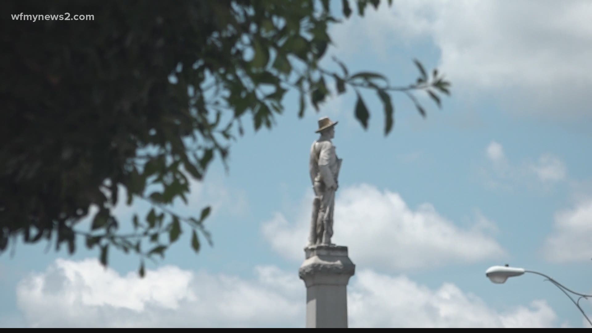 Leaders from the public and private sectors in Alamance county are recommending the removal of the confederate monument in downtown Graham.
