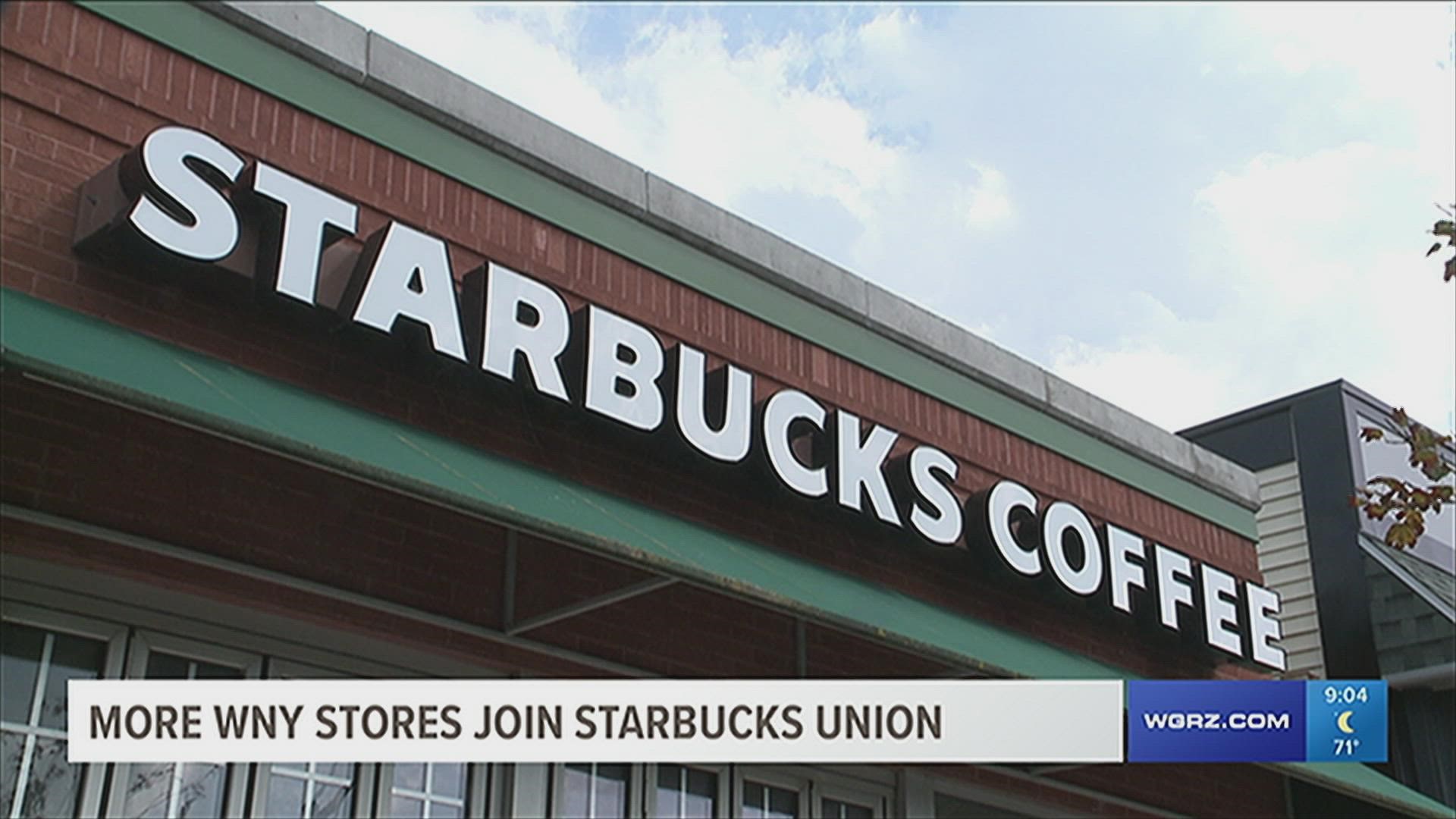 Starbucks Workers United said the workers at Walden and Anderson in Cheektowaga and at Transit Commons will file petitions to hold union elections.