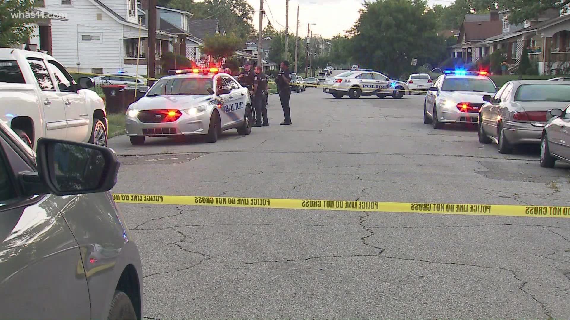 According to LMPD, one man is dead after sustaining gun wounds in the 400 block of S. 39th Street.