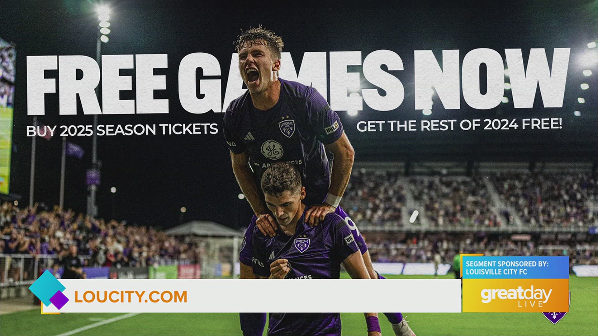 Get tickets at loucity.com.