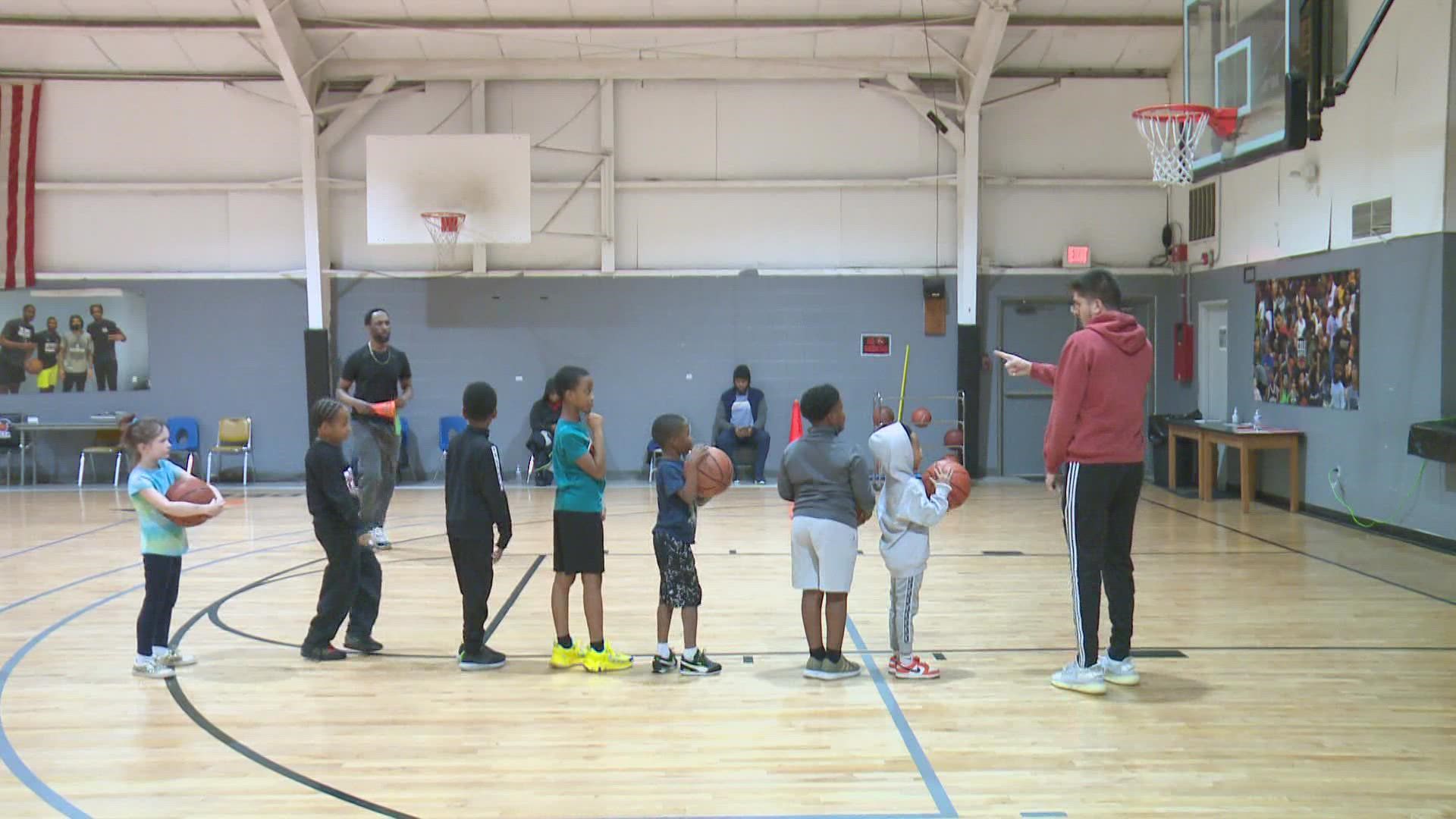 The league launched in January 2022 with its basketball program and over the year, it paired LMPD officers with local kids for activities like archery and fishing.