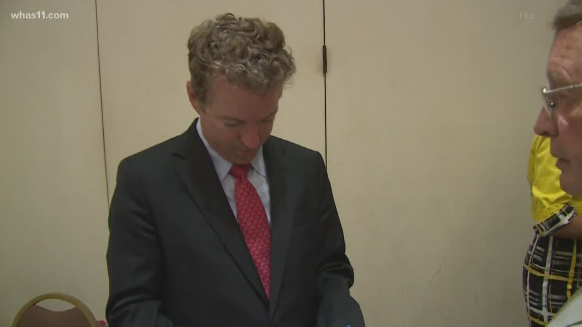 Kentucky Senator Rand Paul is defending himself after coming under criticism for not quarantining himself after he was tested for the coronavirus.