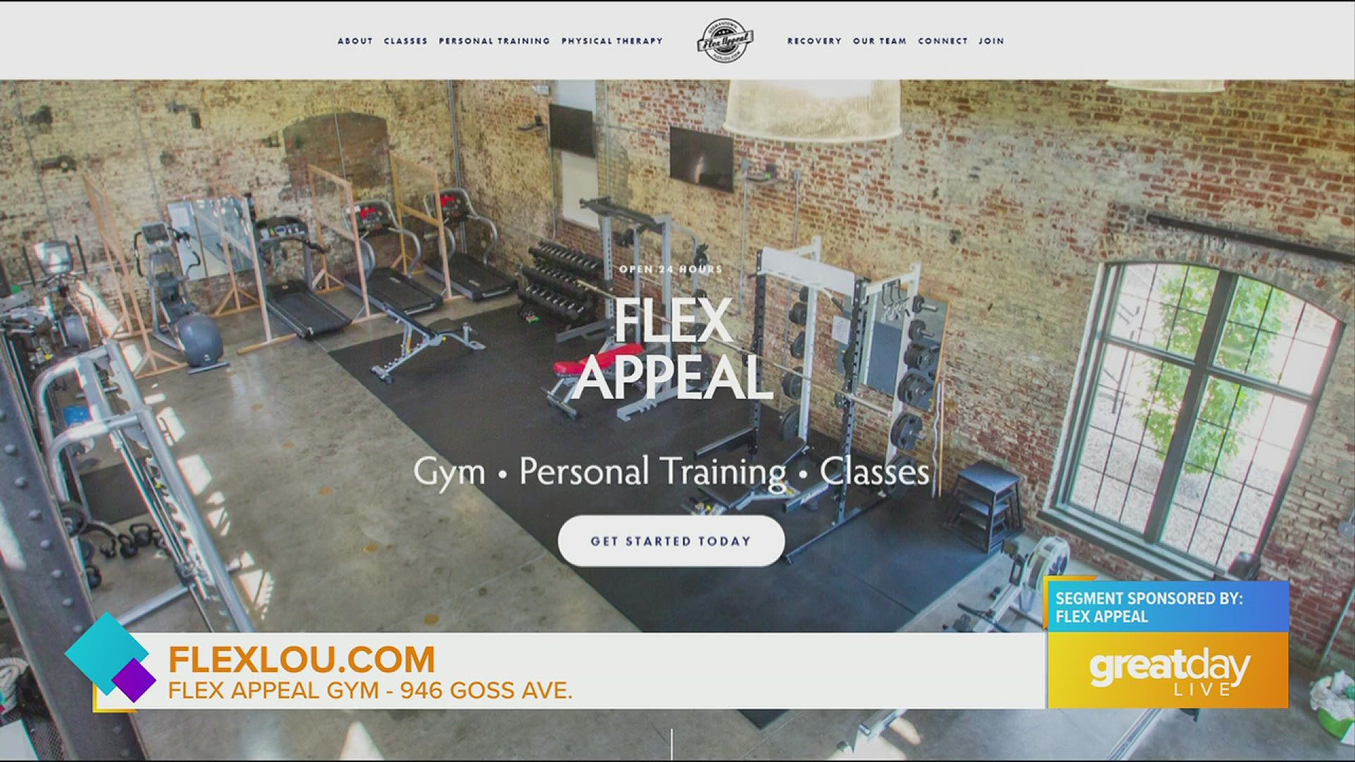 Massage therapy at Flex Appeal