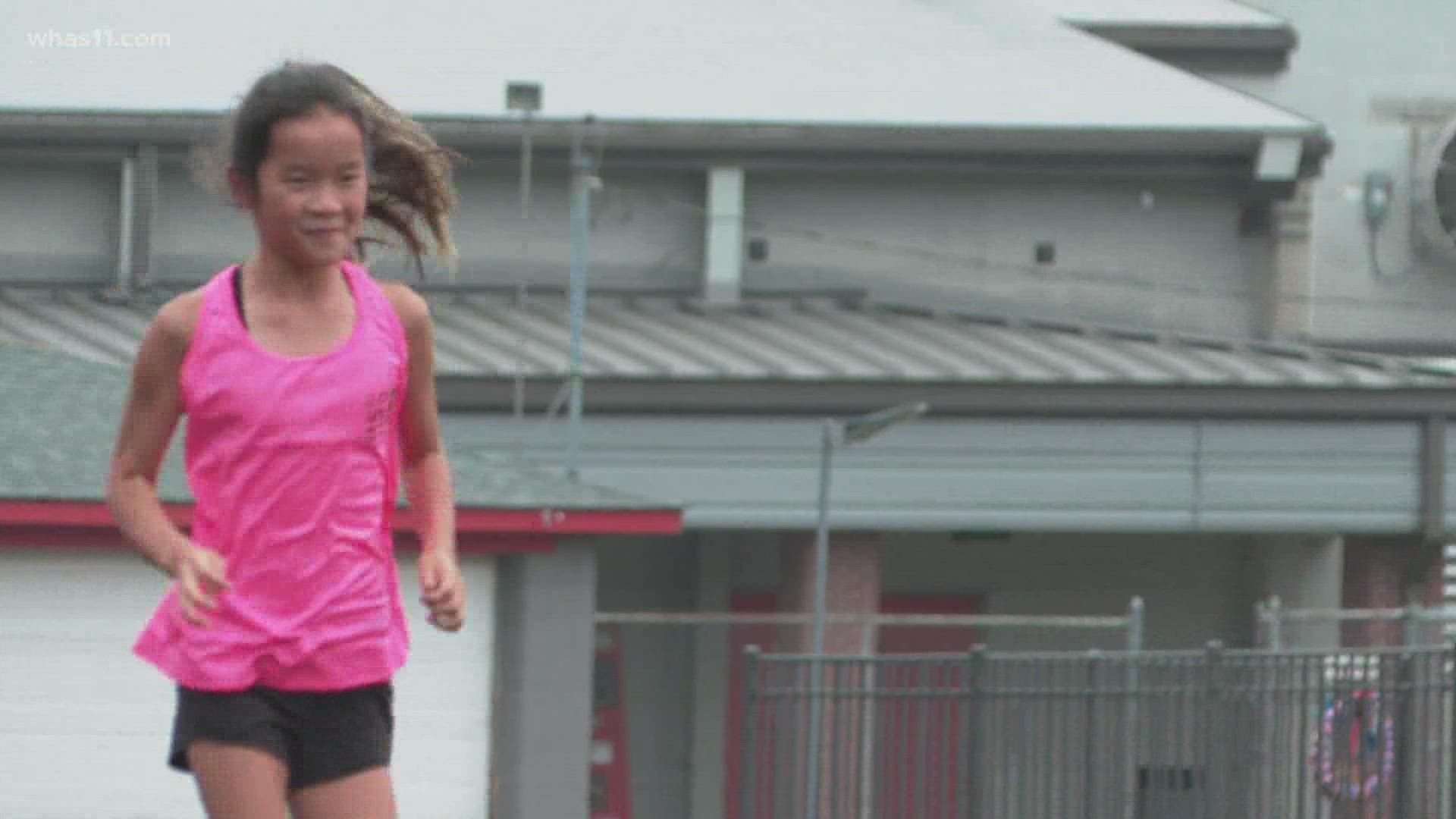 Ayla Duncan is only 9-years-old and is already making a name for herself in track and field.