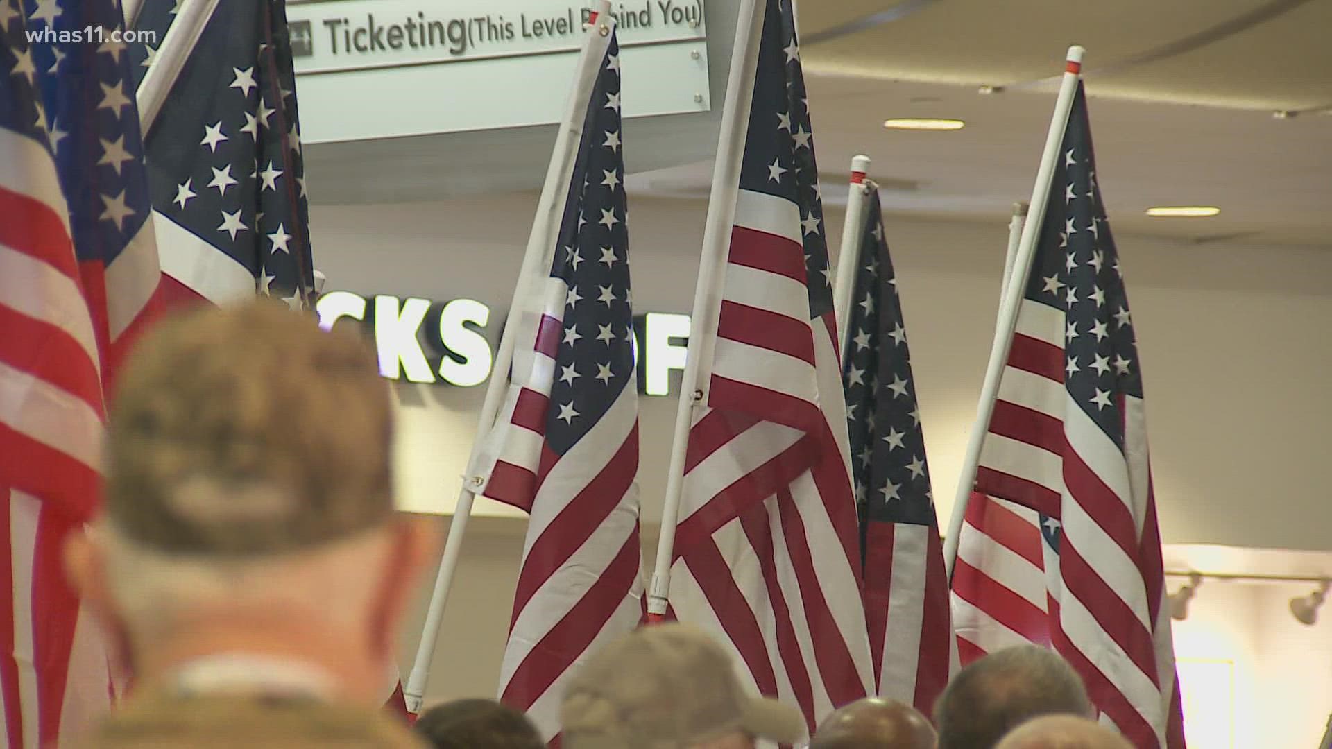 Eighty war veterans boarded a plane to head to Washington, D.C. so they could visit important landmarks in American history.