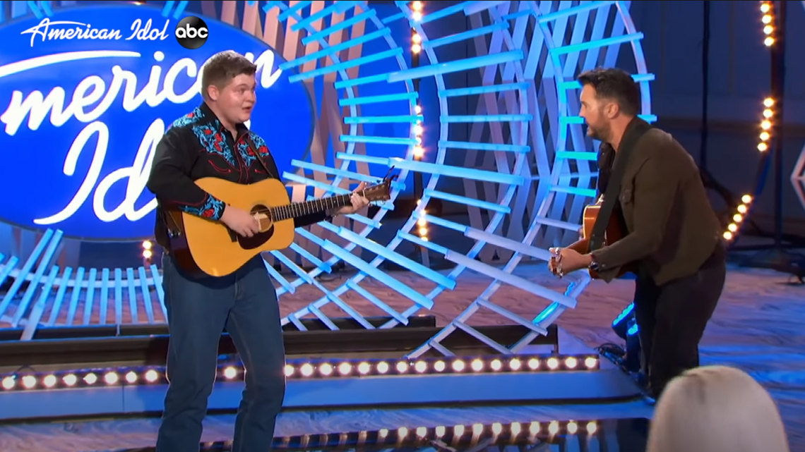 Kentucky teen sings with Luke Bryan on 'American Idol'