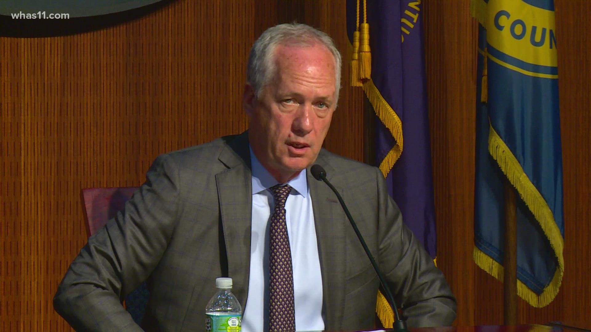 In his 12th and final budget address, Mayor Greg Fischer is proposing a budget of $1.3 billion for the 2022-23 fiscal year - the largest in Louisville history.