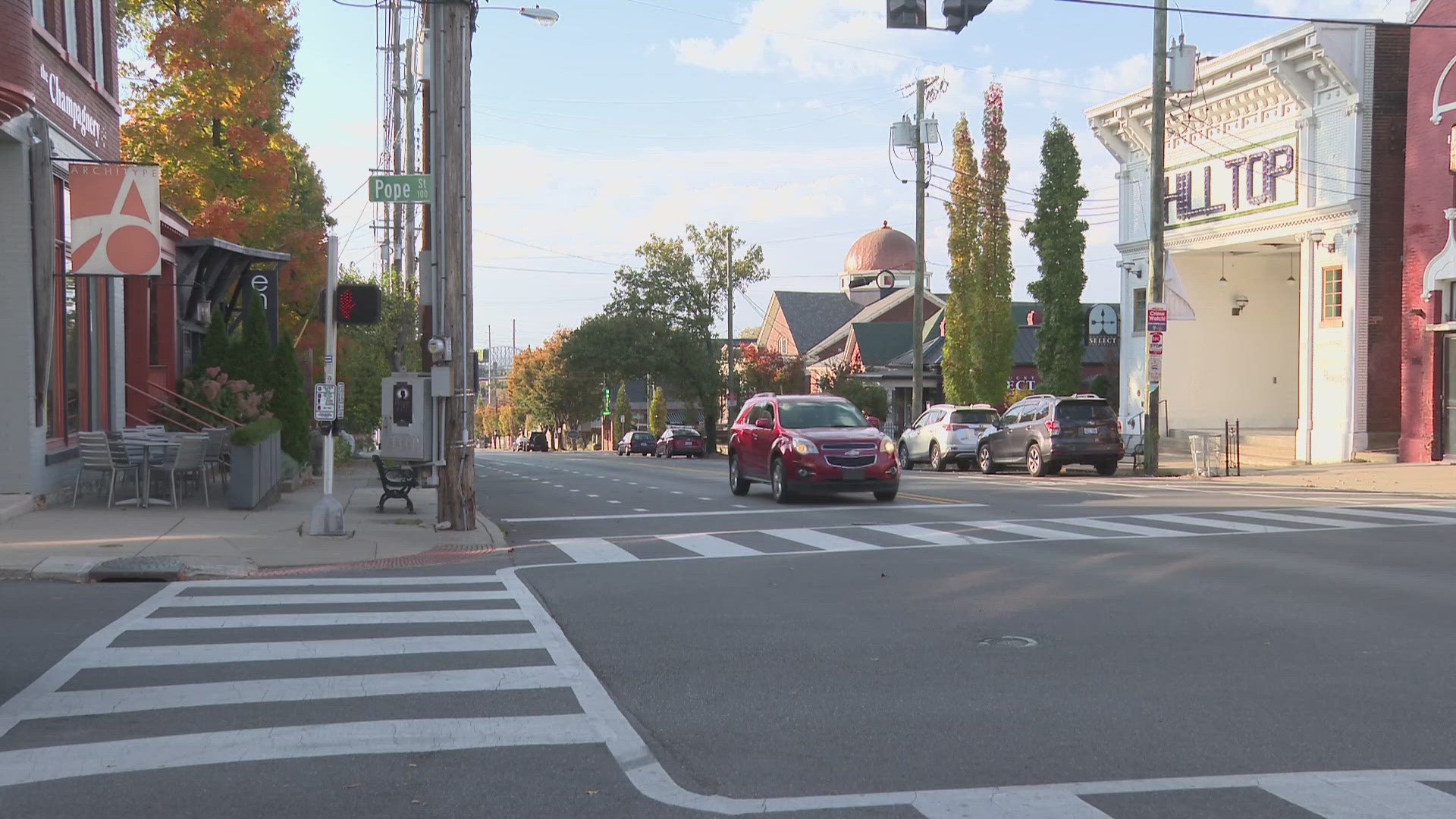 Public Works said 3,200 drivers take Pope Street every day.