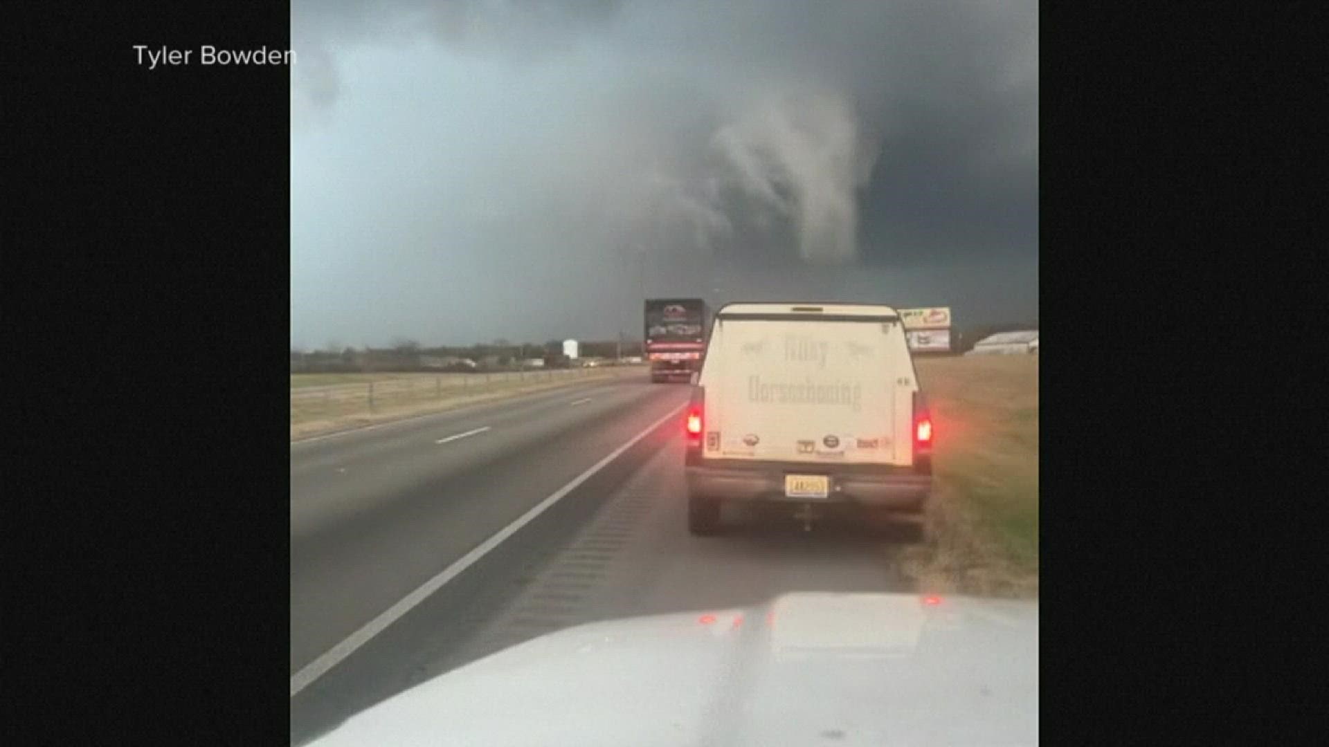 Tornado safety Watch vs warning, shelter, bath tub, closet