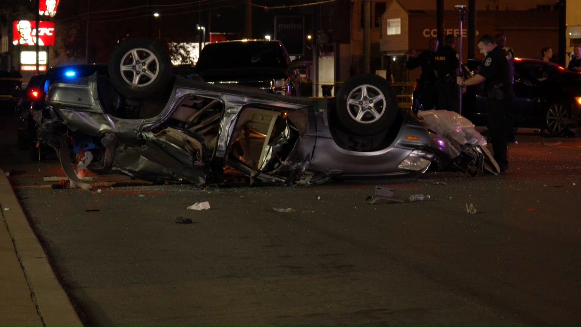 Eyewitnesses, including a student passenger, stunned by bus crash involving a suspected felon