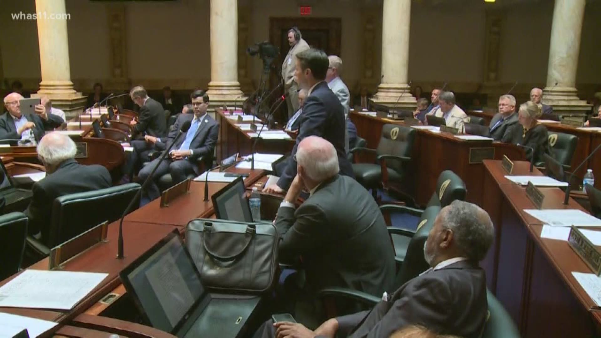 A contentious day at the Kentucky Capitol ended with a new law on the books.