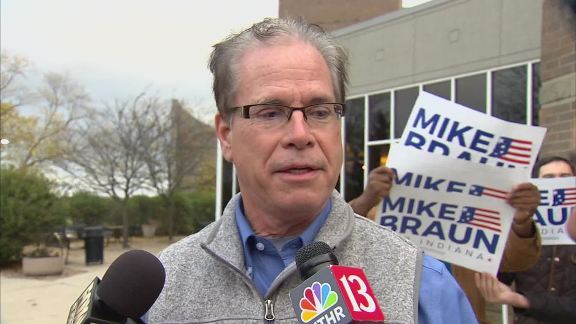 Sen. Mike Braun files to run for Indiana governor in 2024