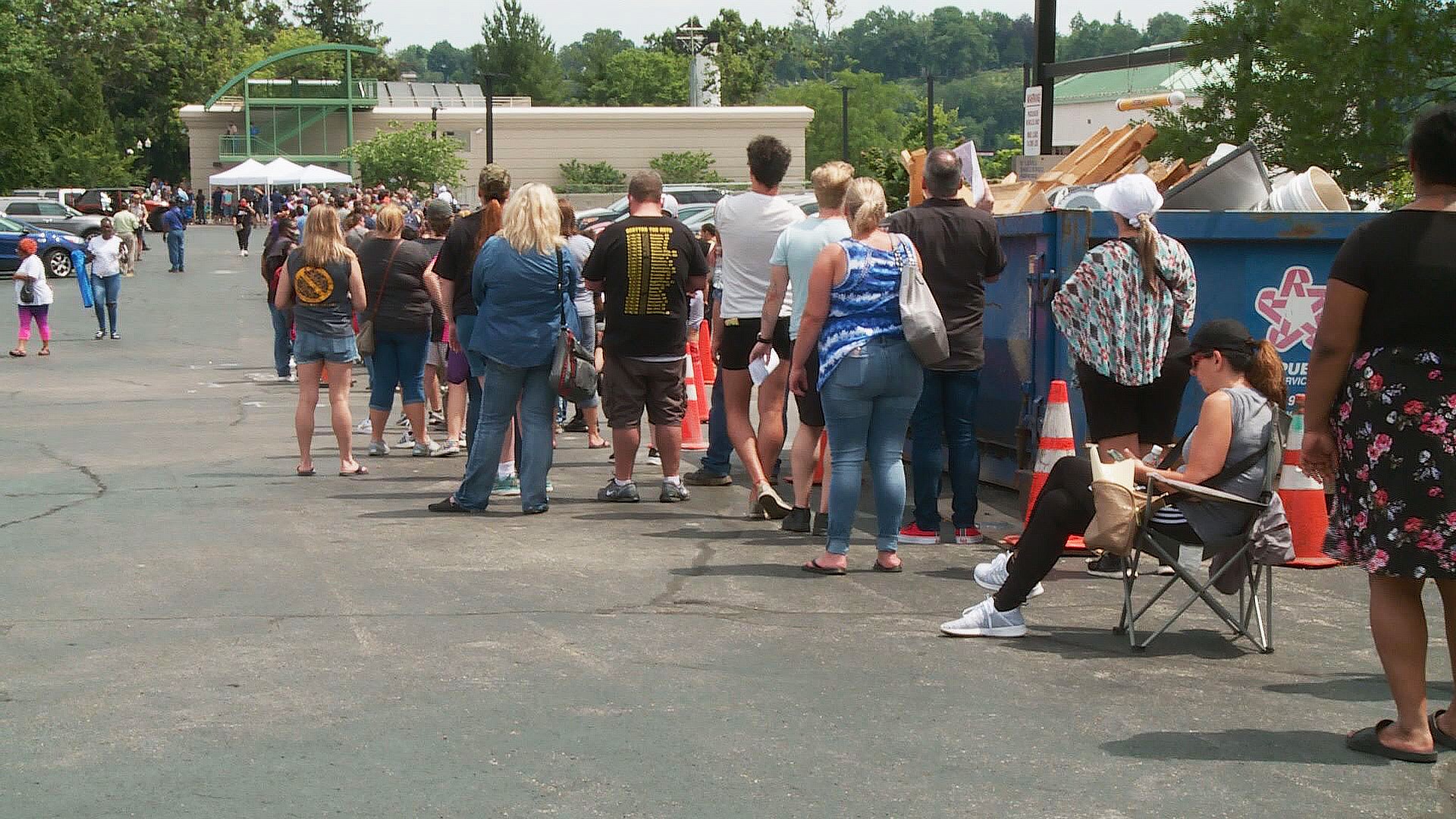 More than 2,000 unemployment claims were cleared last week because of in-person help in Frankfort. The governor said he's planning on holding them again.