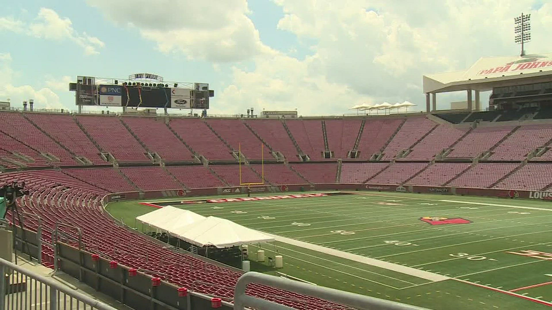 Louisville's Cardinal Stadium expansion almost complete