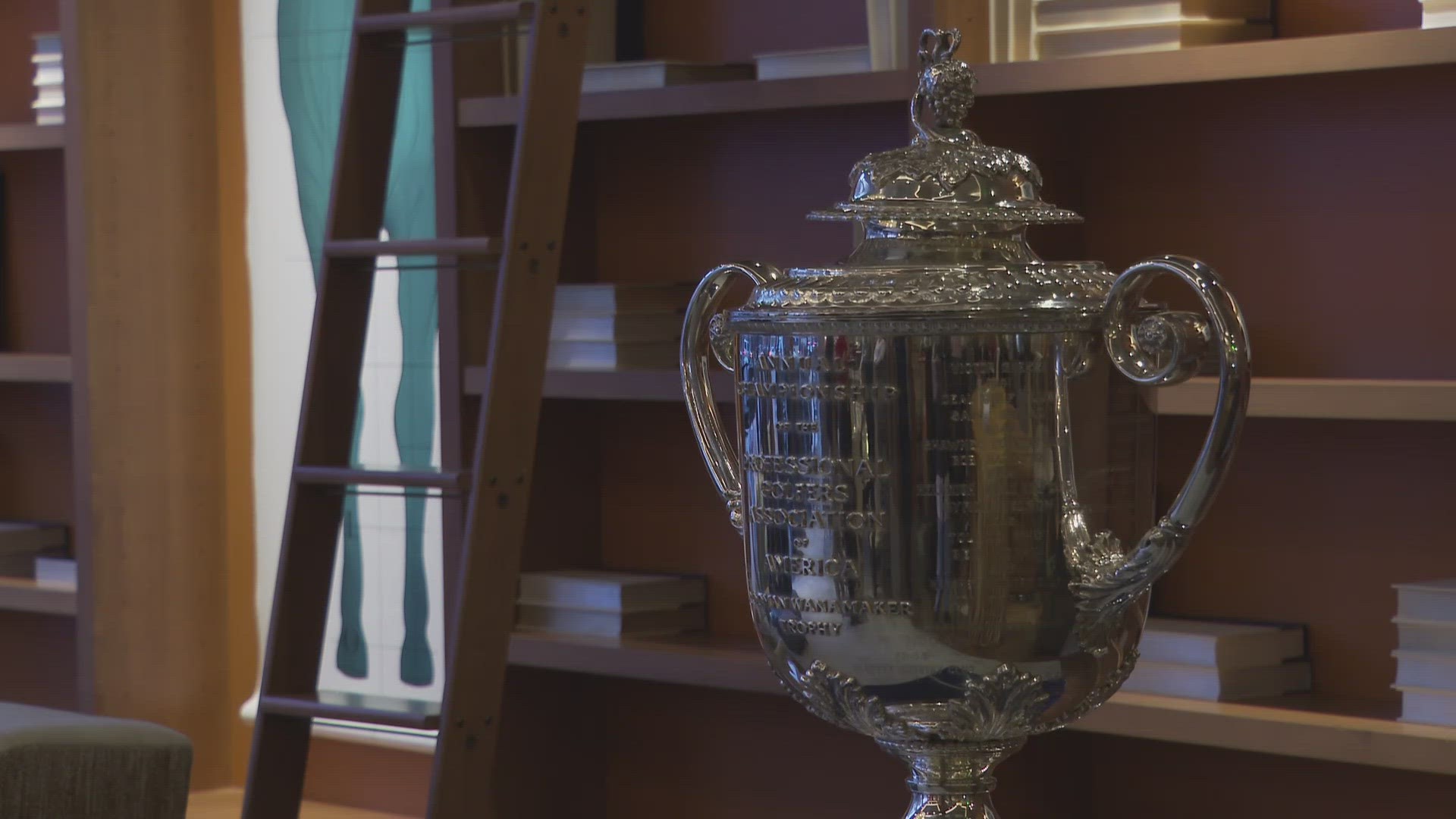 It's scheduled to be on display at least two more times before the PGA Championship in May.