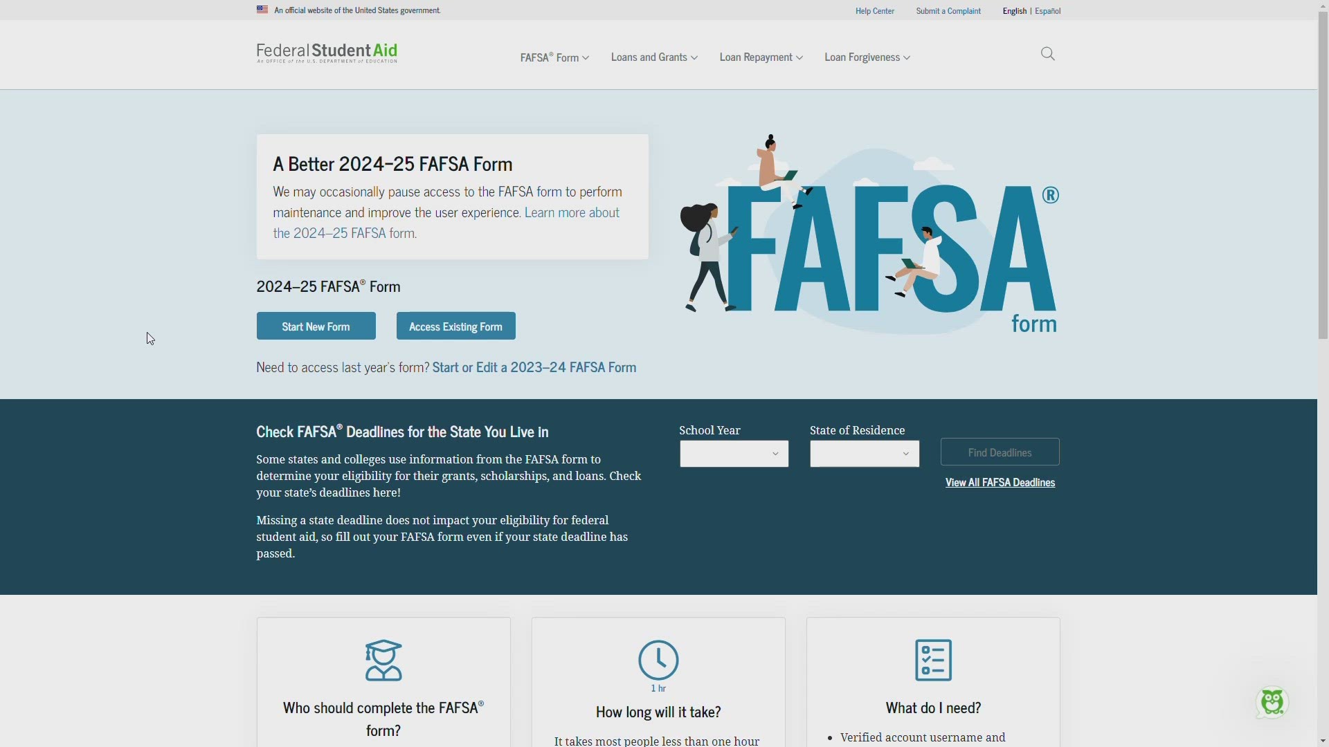 In order to get state and federal aid, every college student must fill out the FAFSA.