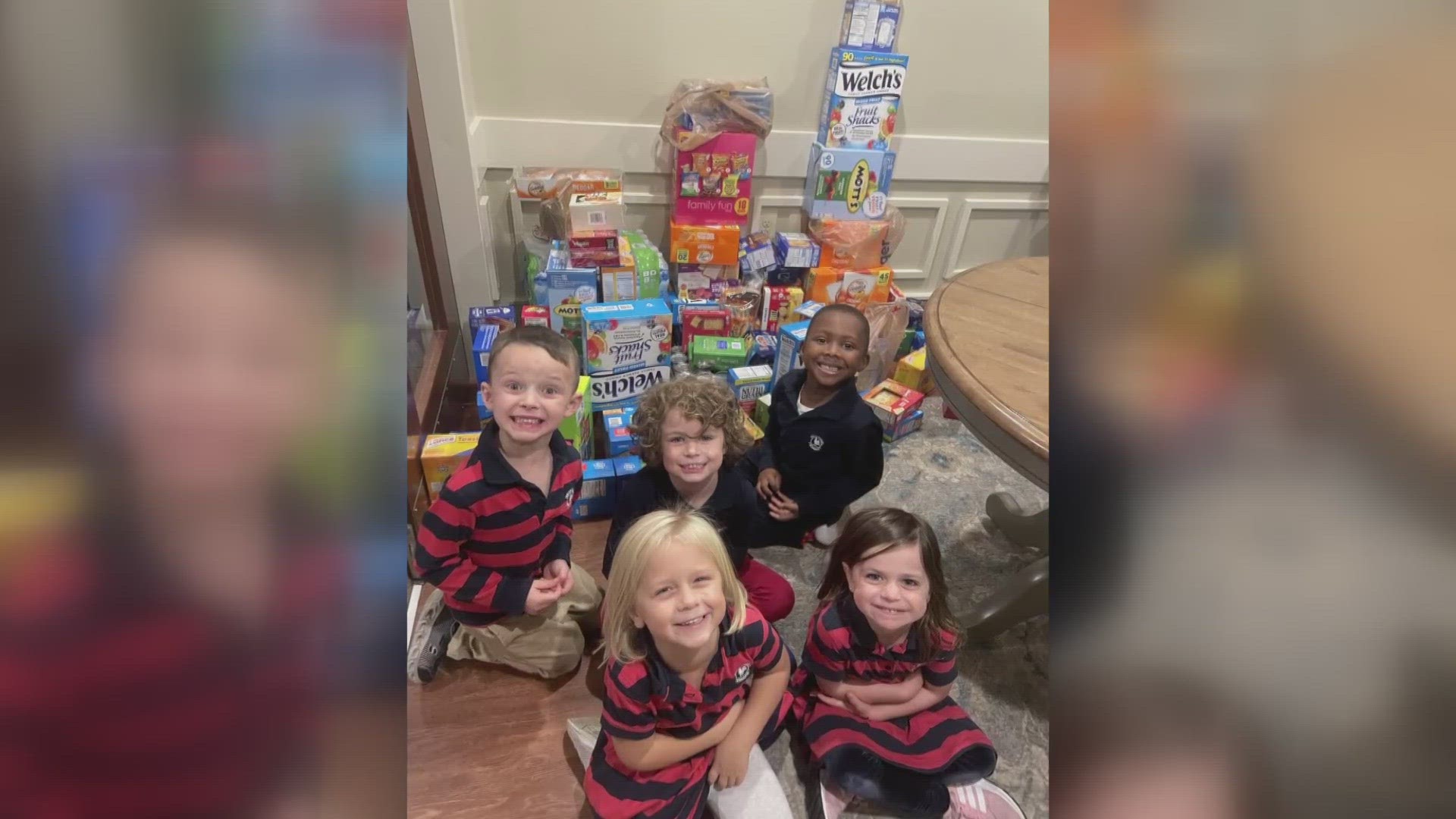 Louisville preschool donates 4,000 canned goods to ‘Snacks in Sack’