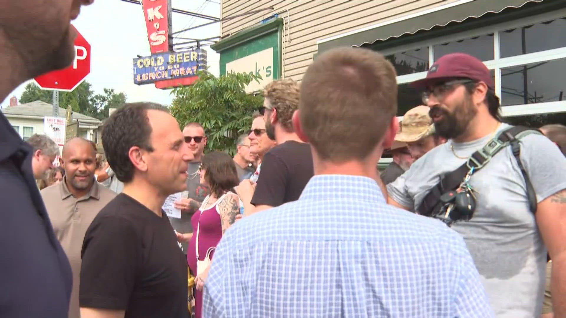 Data center protesters confront Louisville mayor at Dainty Contest ...