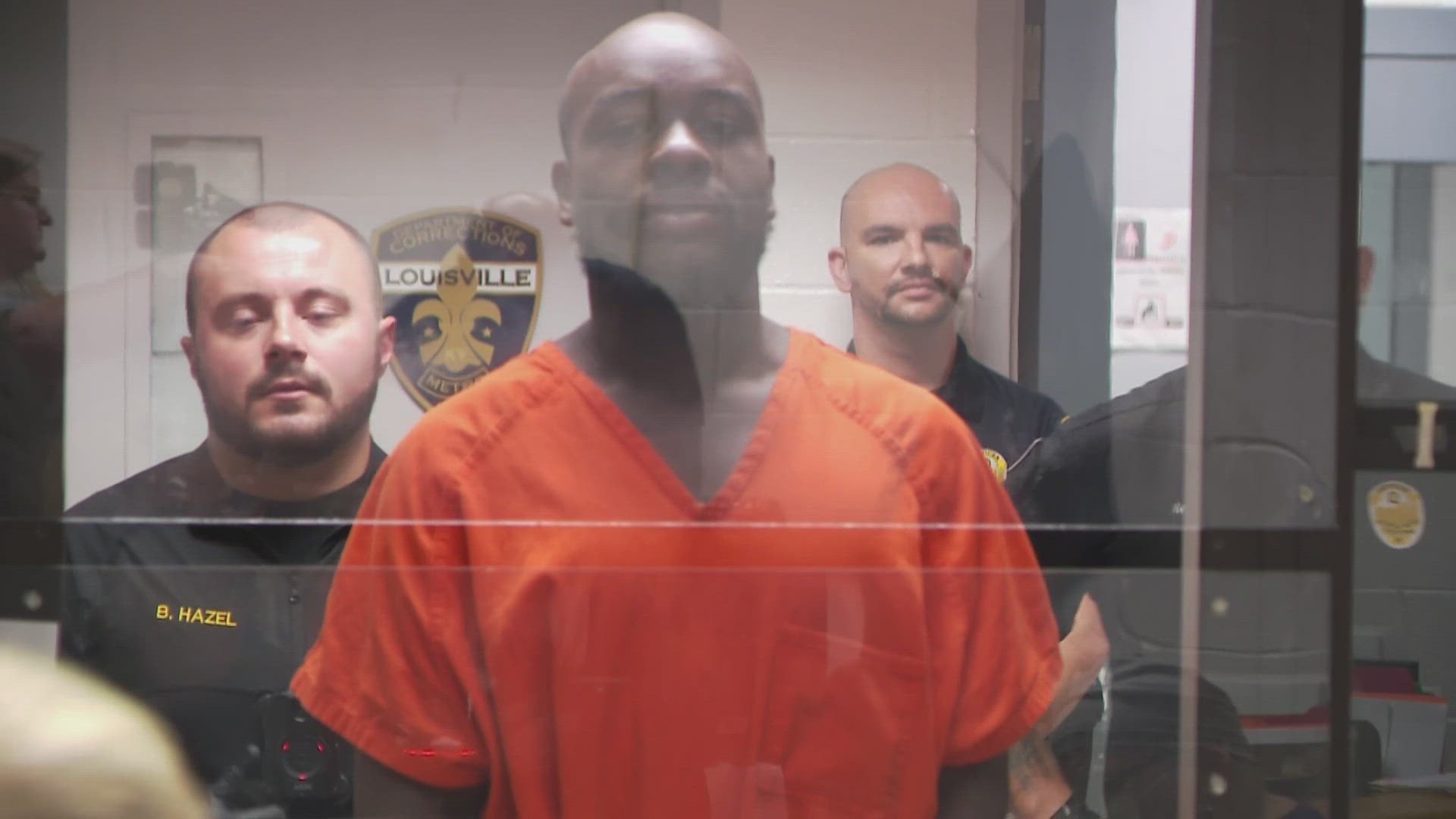 His arraignment was pushed back to Monday afternoon after he was deemed uncooperative this morning.