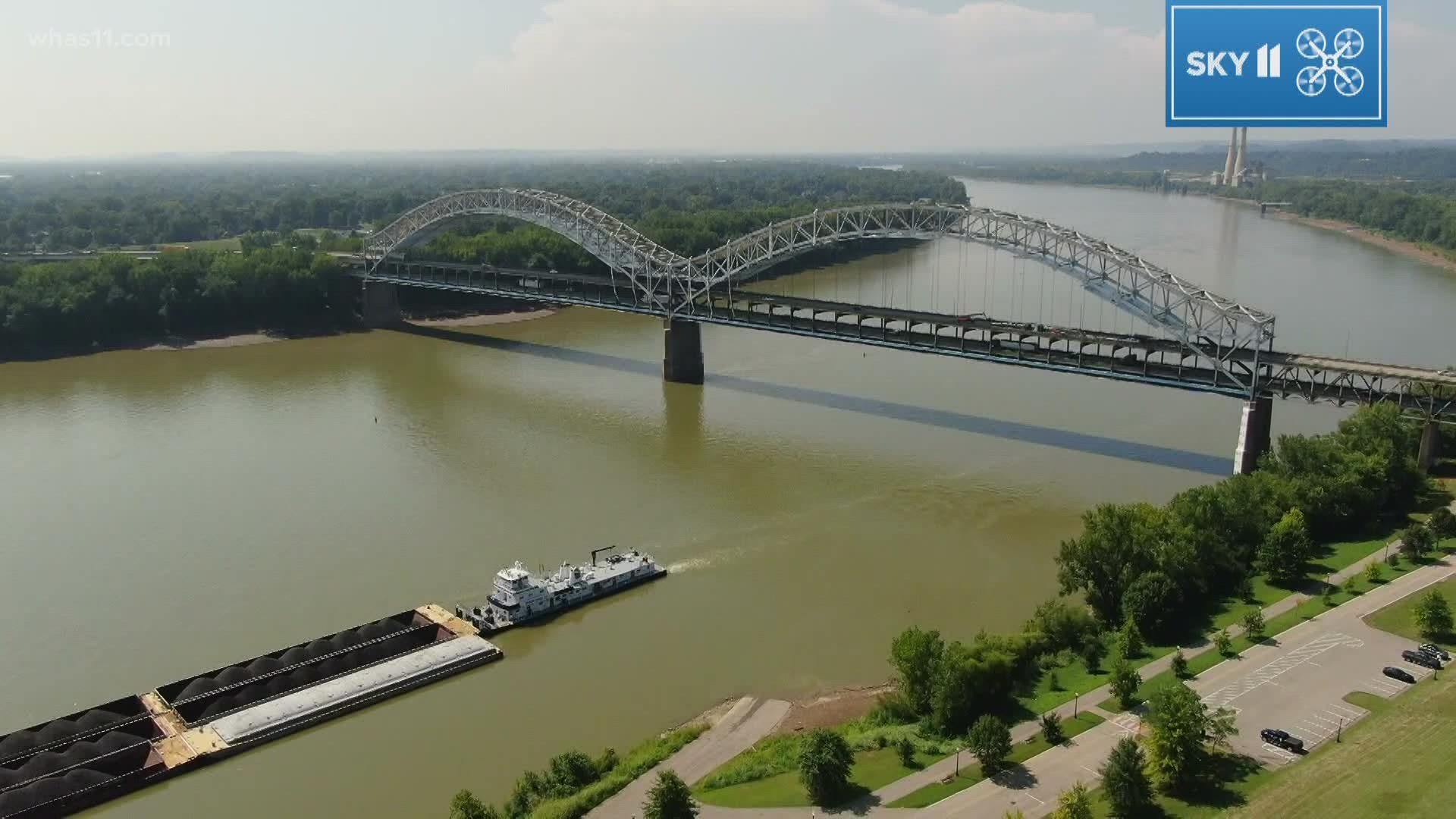 All westbound lanes of the Sherman Minton Bridge will be closed starting at 3 a.m. on Oct. 27. The closure will last nine days.