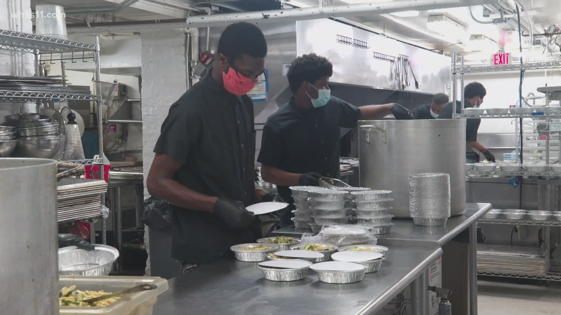 A community kitchen has opened its doors today in honor of a man who loved to cook and feed those in need.