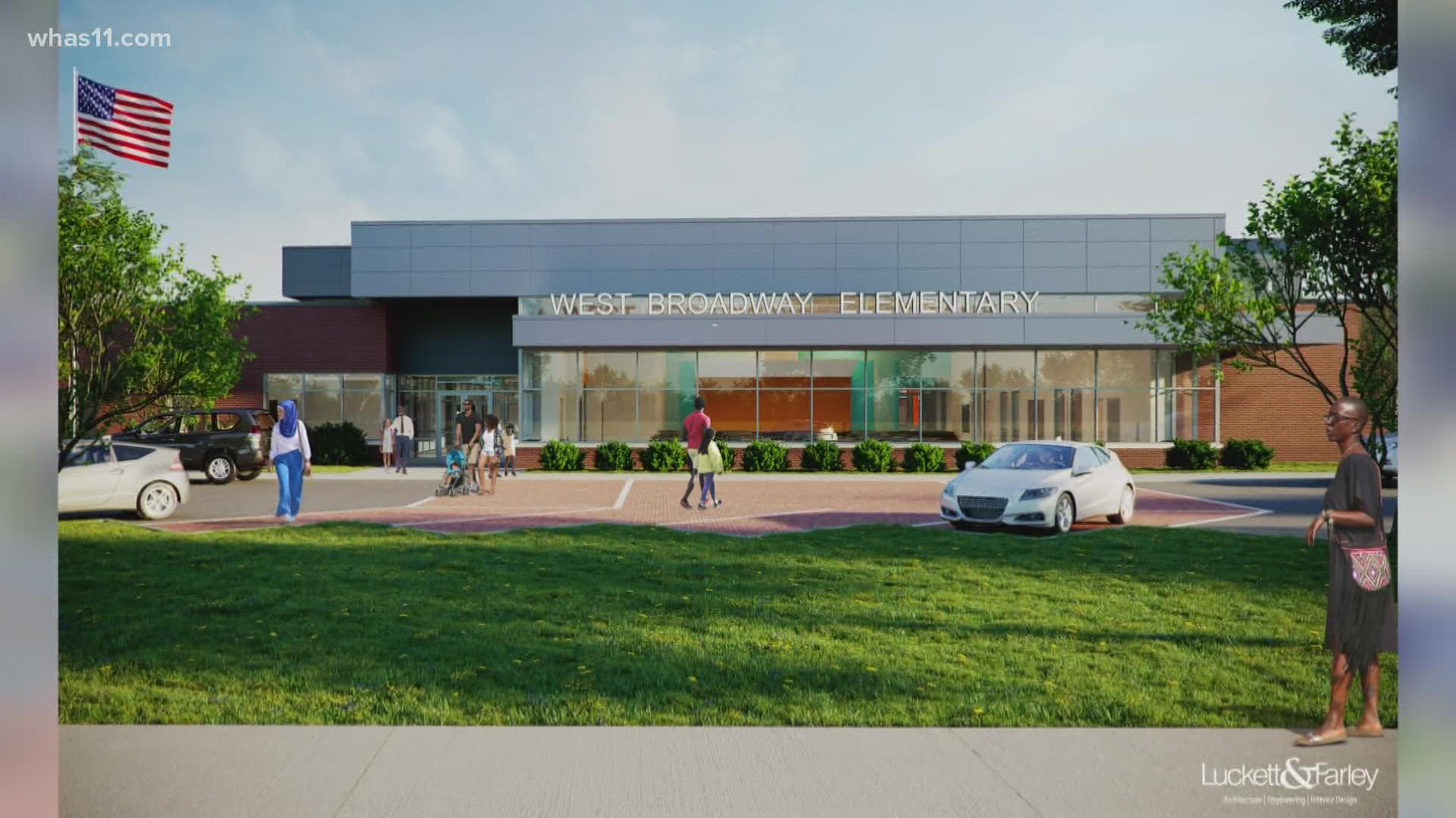 The 80,000 sq. foot state-of-the-art facility will fit around 800 students. Kids from Wheatley and Roosevelt Perry Elementary will also be able to attend.