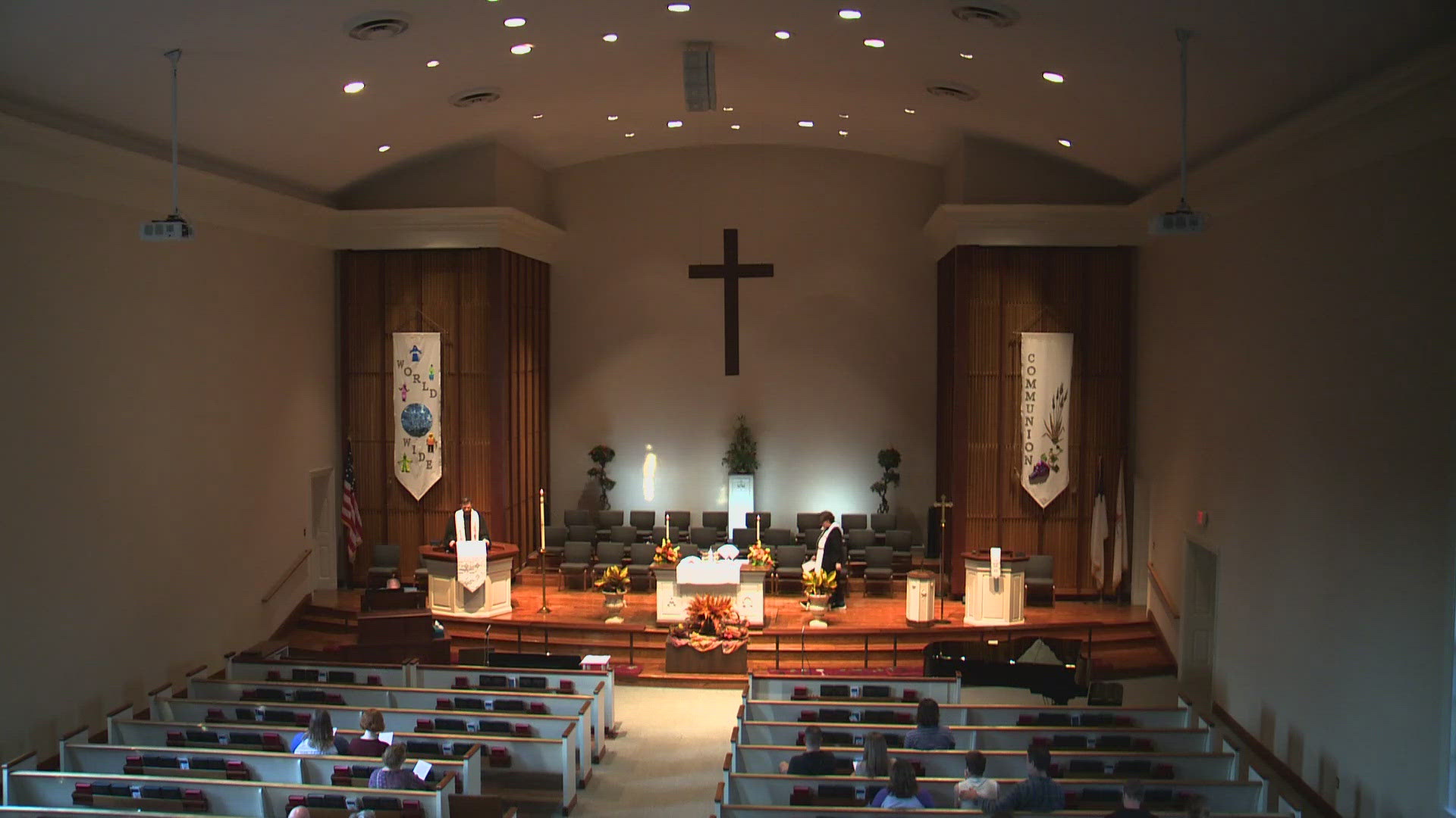 St. Matthews United Methodist Church held a special service Wednesday to pray for those impacted as category 3 Hurricane Milton made landfall in Florida.